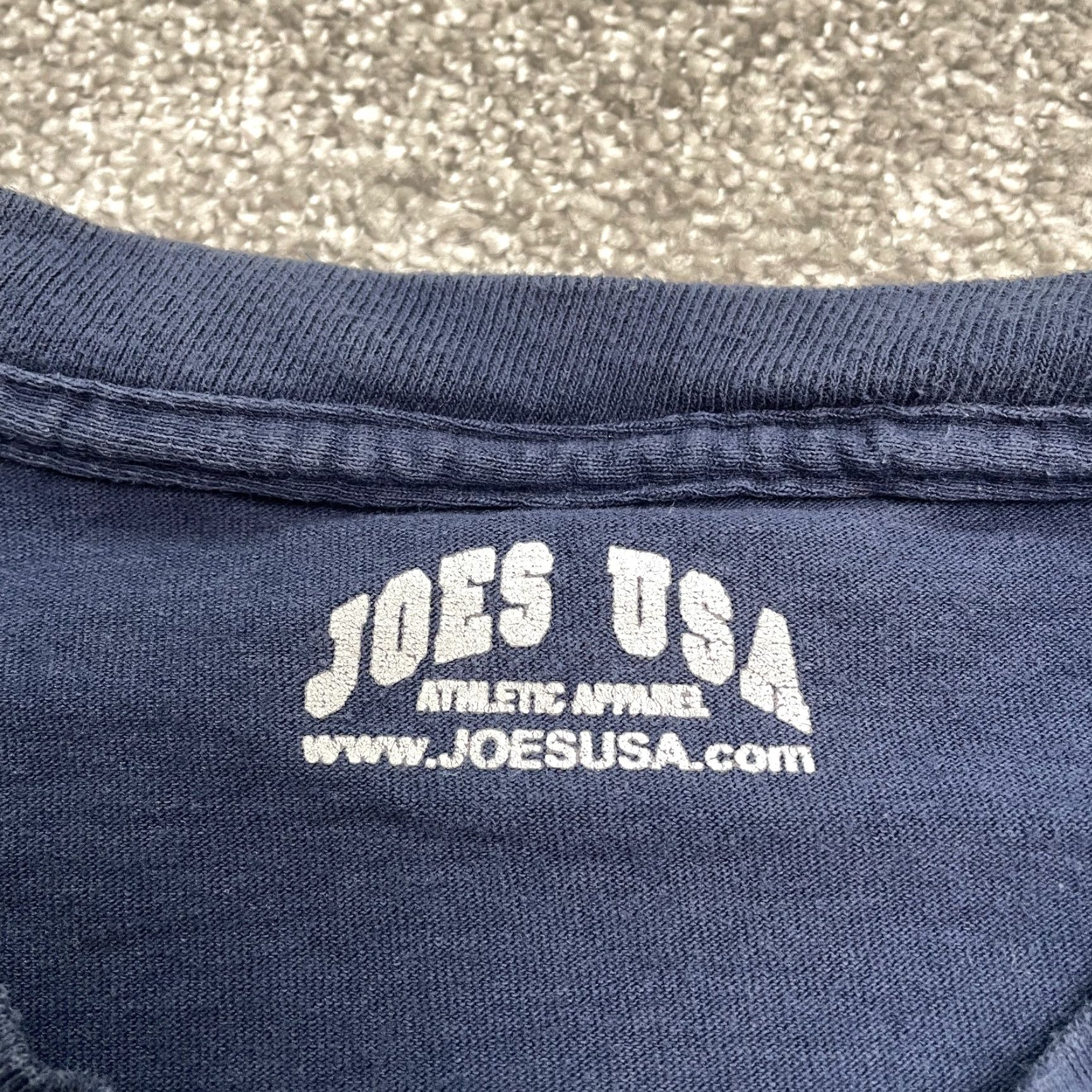 Essentials Joe's USA Basic Essential T-Shirt Mens Large Blue Crew Short Sleeve Pocket Tee Size US L / EU 52-54 / 3 - 4 Thumbnail