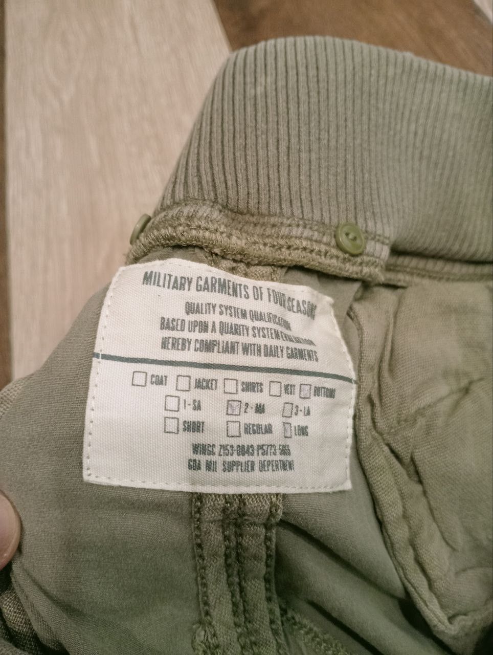 If Six Was Nine VINTAGE G.O.A MILITARY CARGO SKIRT Size 31" - 11 Thumbnail