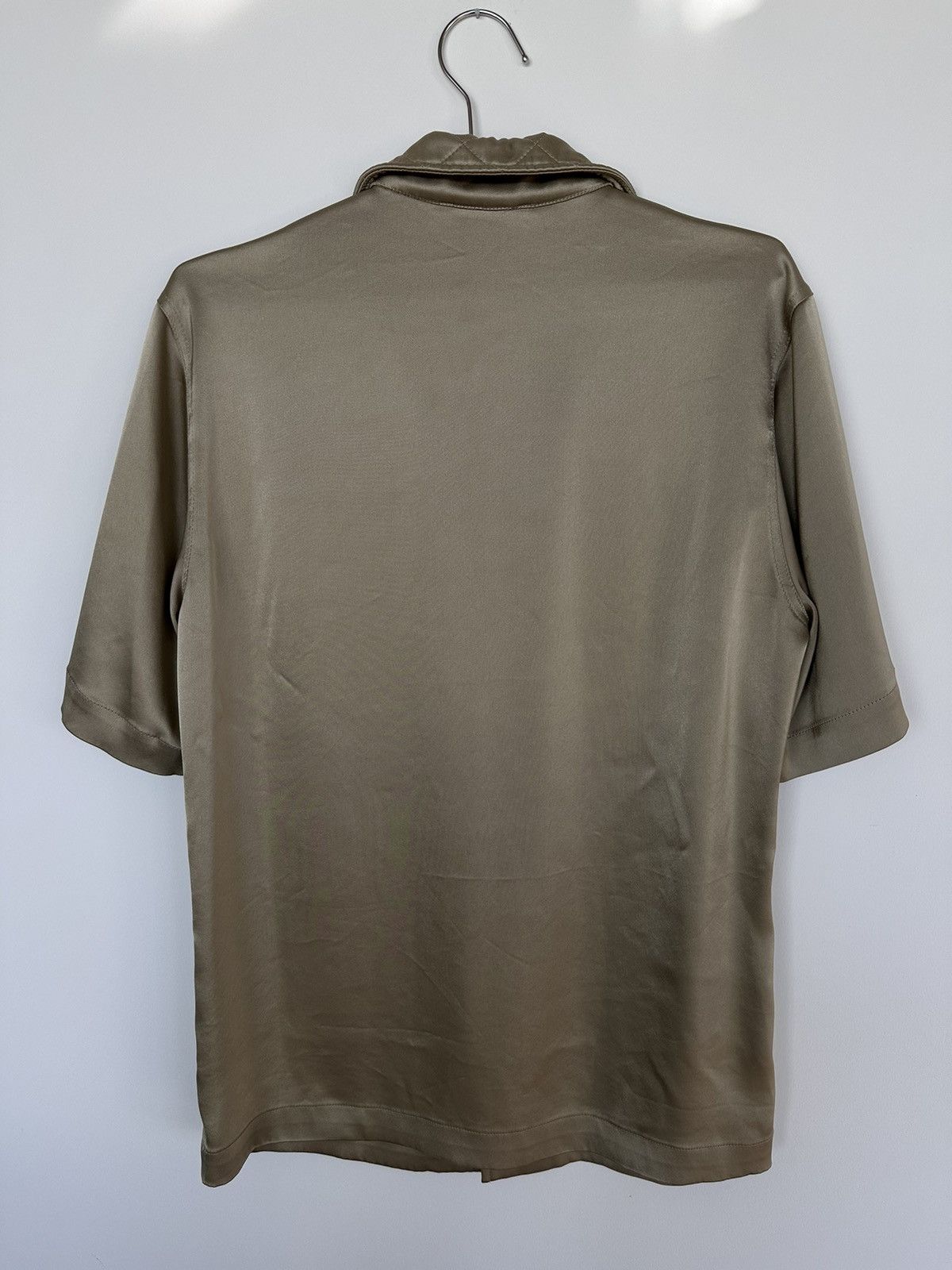 Nanushka Nanushka Green Short Sleeve Shirt Size US S / EU 44-46 / 1 - 4 Thumbnail