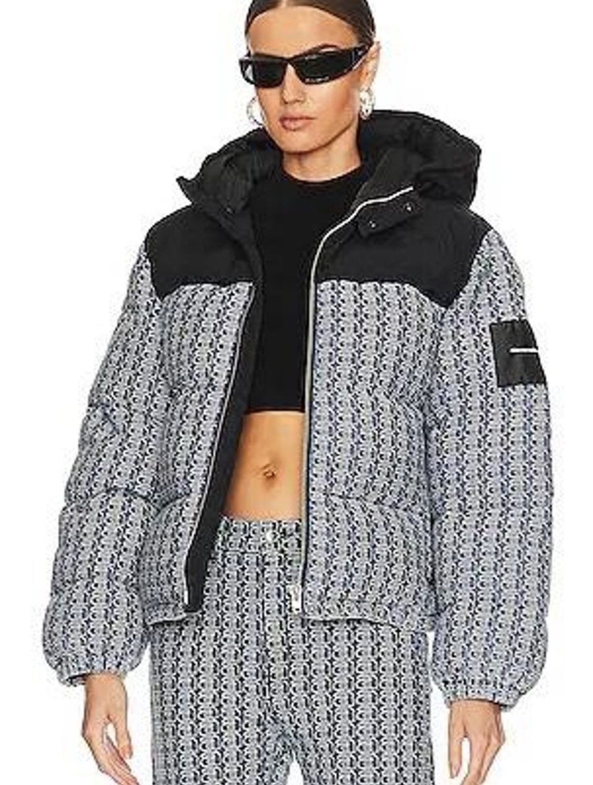 Alexander Wang Alexander Wang jacquard denim color block coat Size US M / EU 48-50 / 2 - 5 Thumbnail