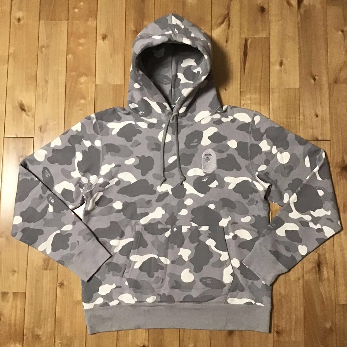 💫Glow in the dark💫 BAPE City camo pullover hoodie APE