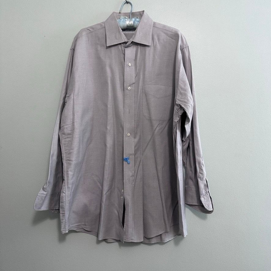 Brooks Brothers Brooks Brothers silver gray button down size 16.5 Size US L / EU 52-54 / 3 - 2 Thumbnail
