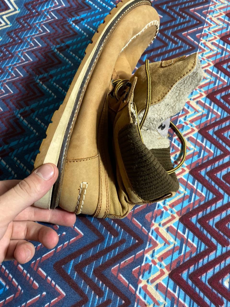 Lacoste × Vintage LACOSTE FREE SHIPPING size 9 US Classic Boots Leather Brown Size US 10 / EU 43 - 2 Thumbnail