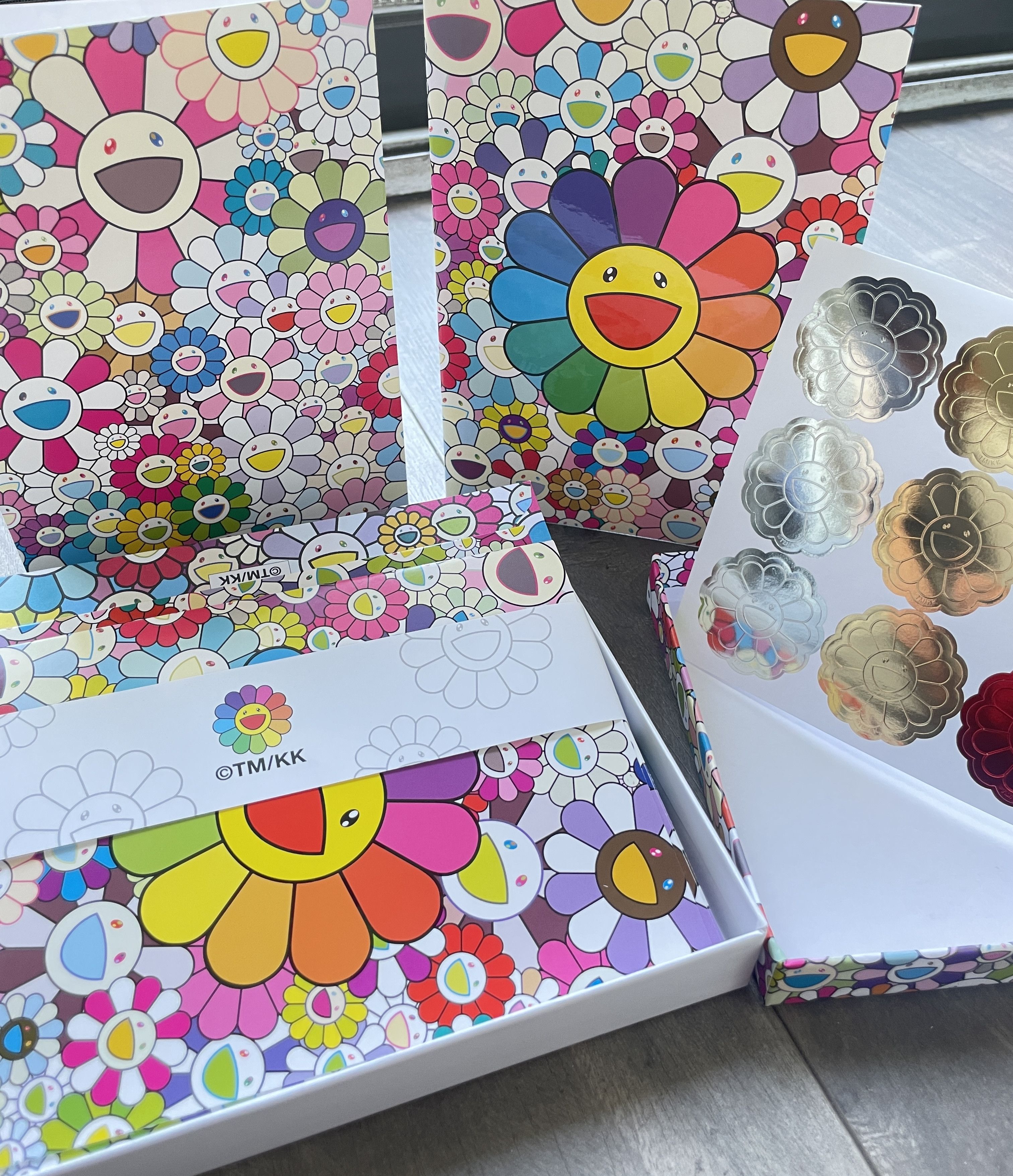 Japanese Brand New Murakami TM/KK Stationary Set 12 Cards, Stickers Size ONE SIZE - 2 Thumbnail