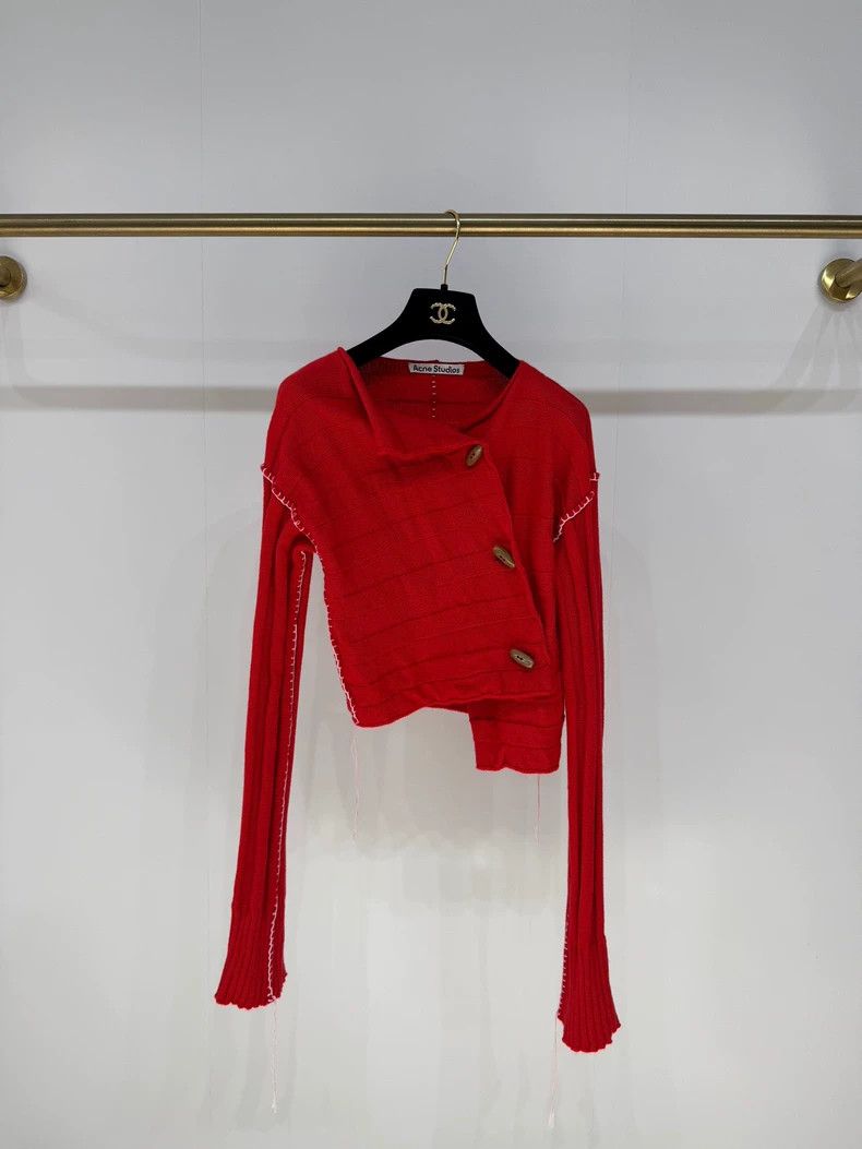 Acne Studios acne studios Show-style knitted cardigan Size XS / US 0-2 / IT 36-38 - 1 Thumbnail