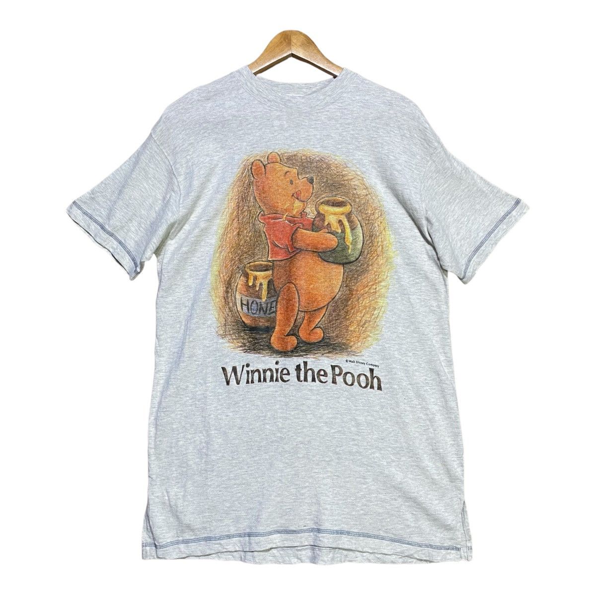 Cartoon Network × Disney × Vintage Vintage Winnie The Pooh By Dia Club T-Shirt Size US M / EU 48-50 / 2 - 2 Thumbnail