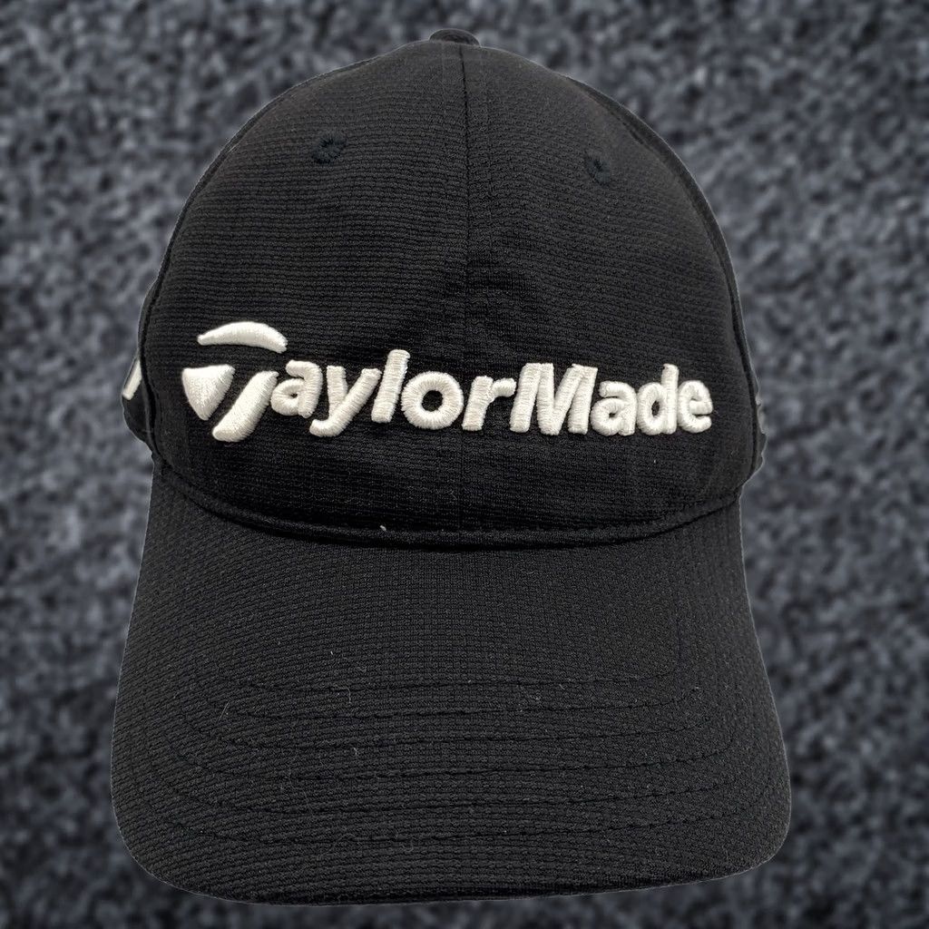 TaylorMade TaylorMade Hat Cap Strap Back Mens Black Golf R11 Burner Logo One Size UV 25+ Size ONE SIZE - 1 Thumbnail