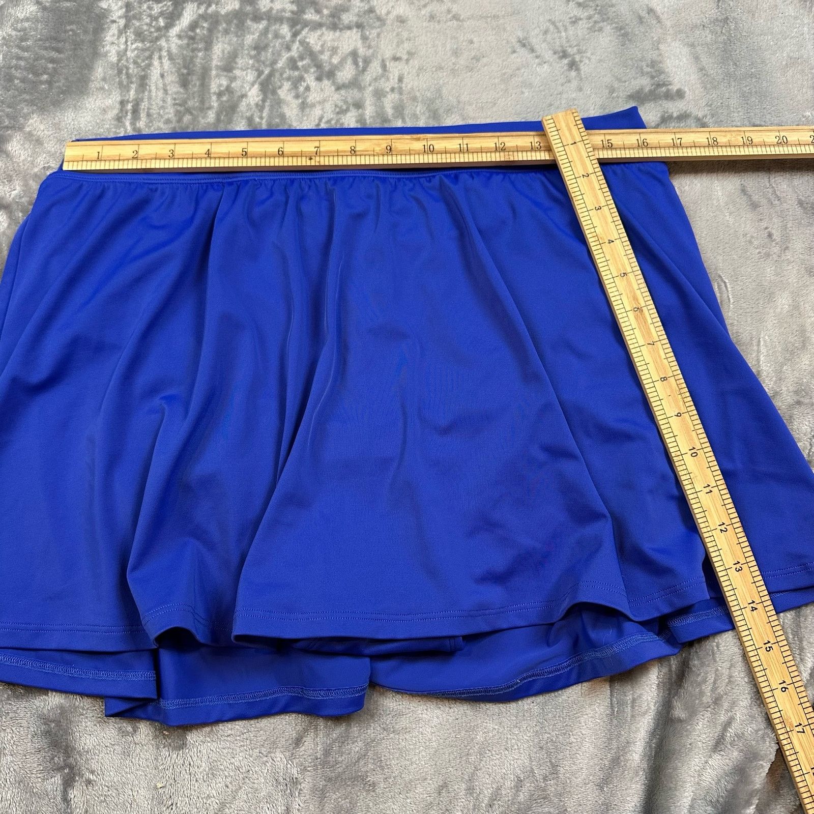 L.L. Bean LL Bean Blue Swim Skirt Swimskirt Skirted Bottoms 18 18W Size 40" / US 18 - 8 Thumbnail