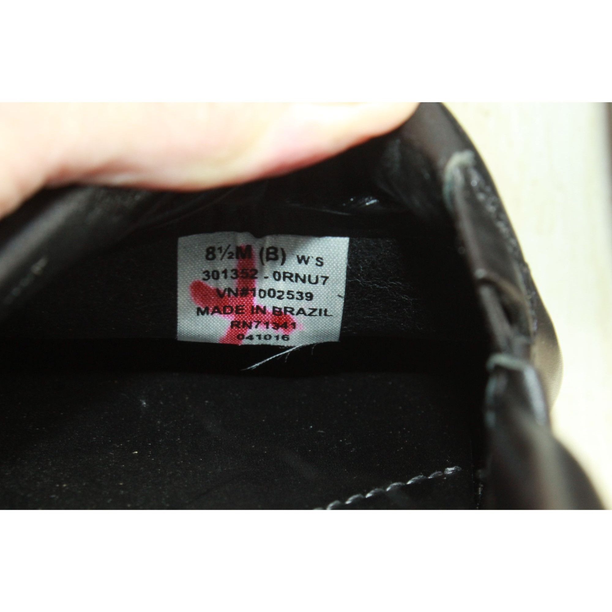 L.L. Bean × Leather LL Bean Women's Classic Black Slip On Nursing Clogs Size US 8.5 / IT 38.5 - 7 Thumbnail