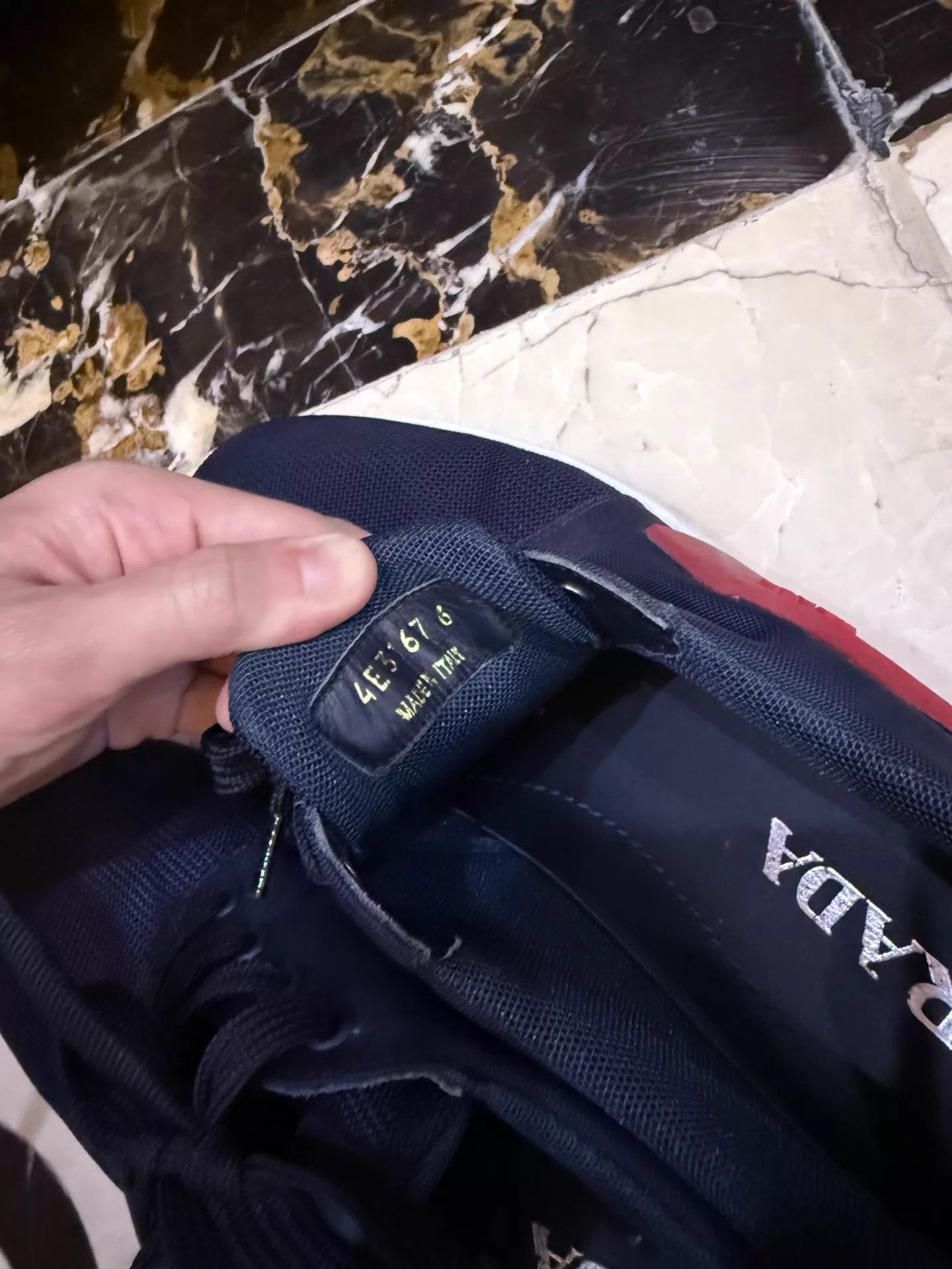 Prada Prada Men's Sneaker US 6 (EU 40) Authentic Size US 7 / EU 40 - 6 Thumbnail