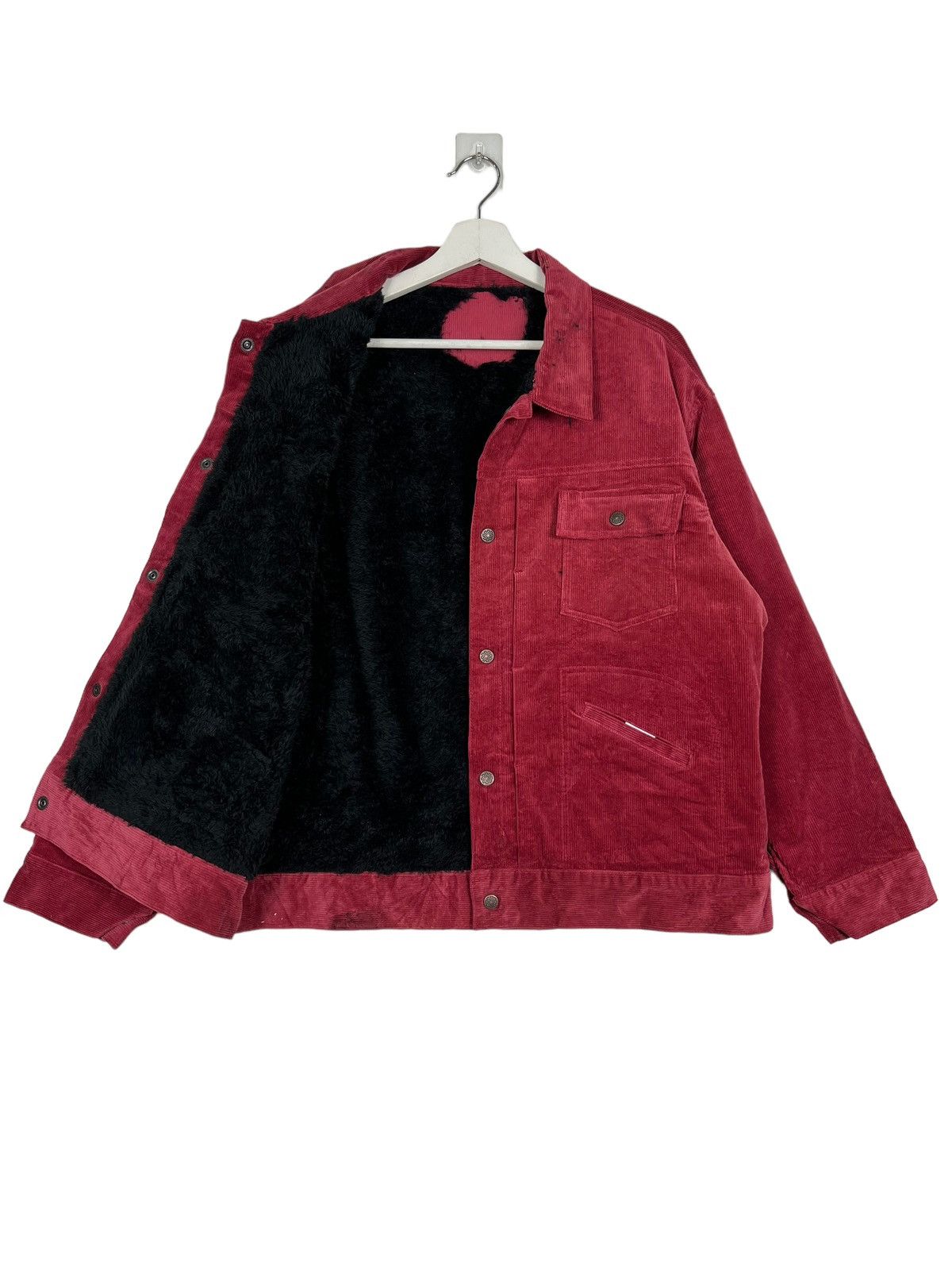 Towncraft 🔥 TOWNCRAFT CORDUROY FUR LINING TRUCKER JACKET Size US L / EU 52-54 / 3 - 9 Thumbnail