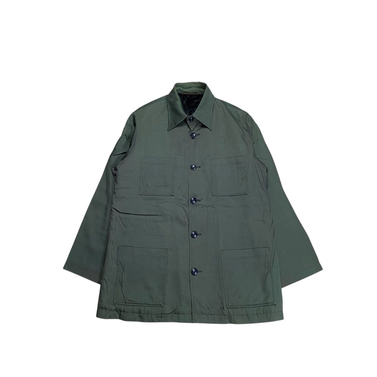 Y's for Men Yohji Yamamoto Iridescent Fur Warm Lined Jacket Size US M / EU 48-50 / 2 - 1 Thumbnail