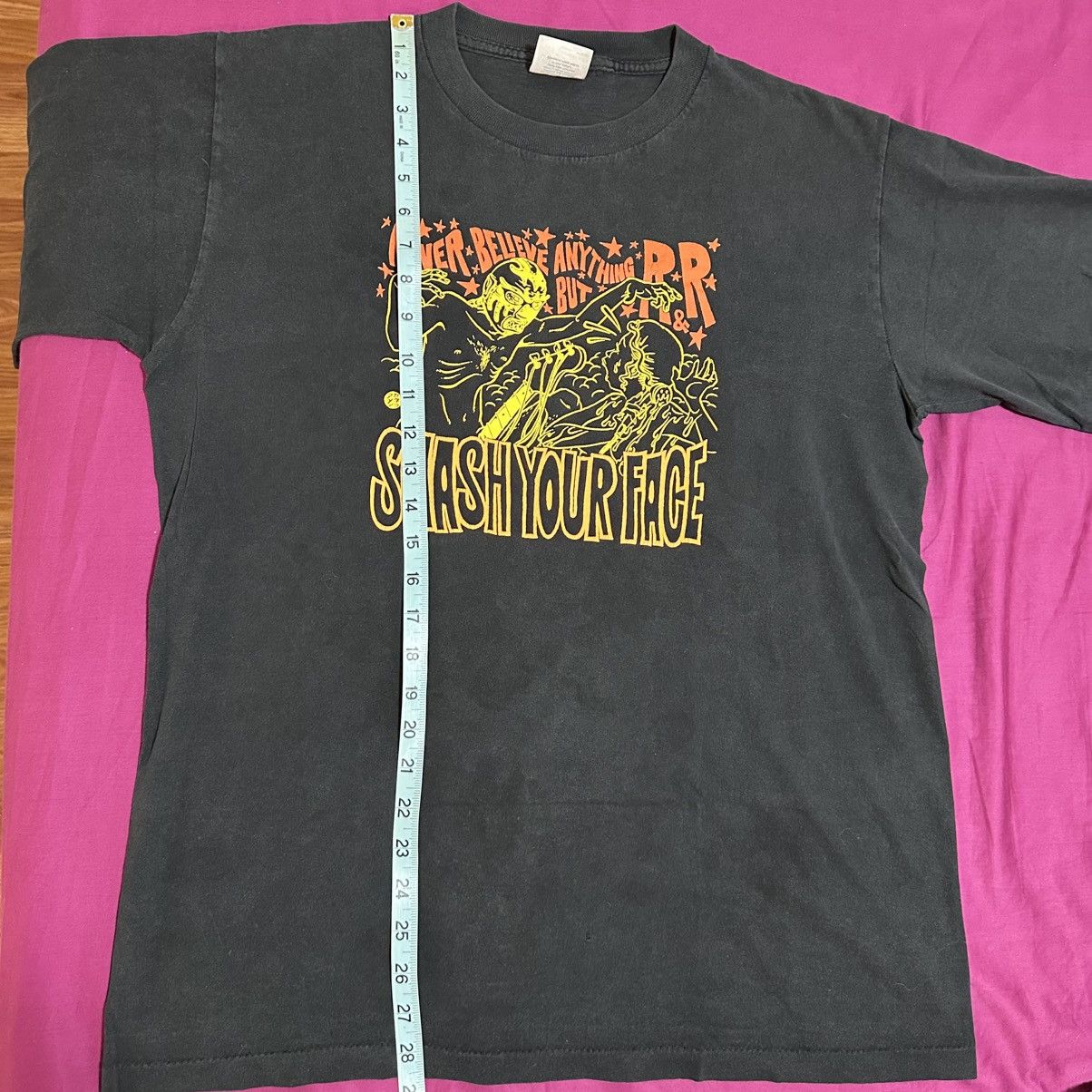 Band Tees × Japanese Brand × Vintage Vintage 1999 Smash Your Face Japanese Punk Band T Shirt L Size US L / EU 52-54 / 3 - 4 Thumbnail