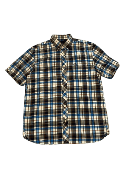 Fred Perry Fred Perry Checkered Button Up Shirt Size M Size US M / EU 48-50 / 2 - 1 Thumbnail
