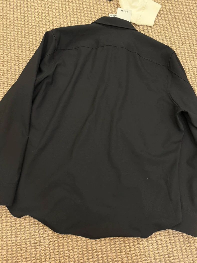 Loewe LOEWE size40 Black tactical embroidered logo long sleeve sh Size US M / EU 48-50 / 2 - 4 Thumbnail