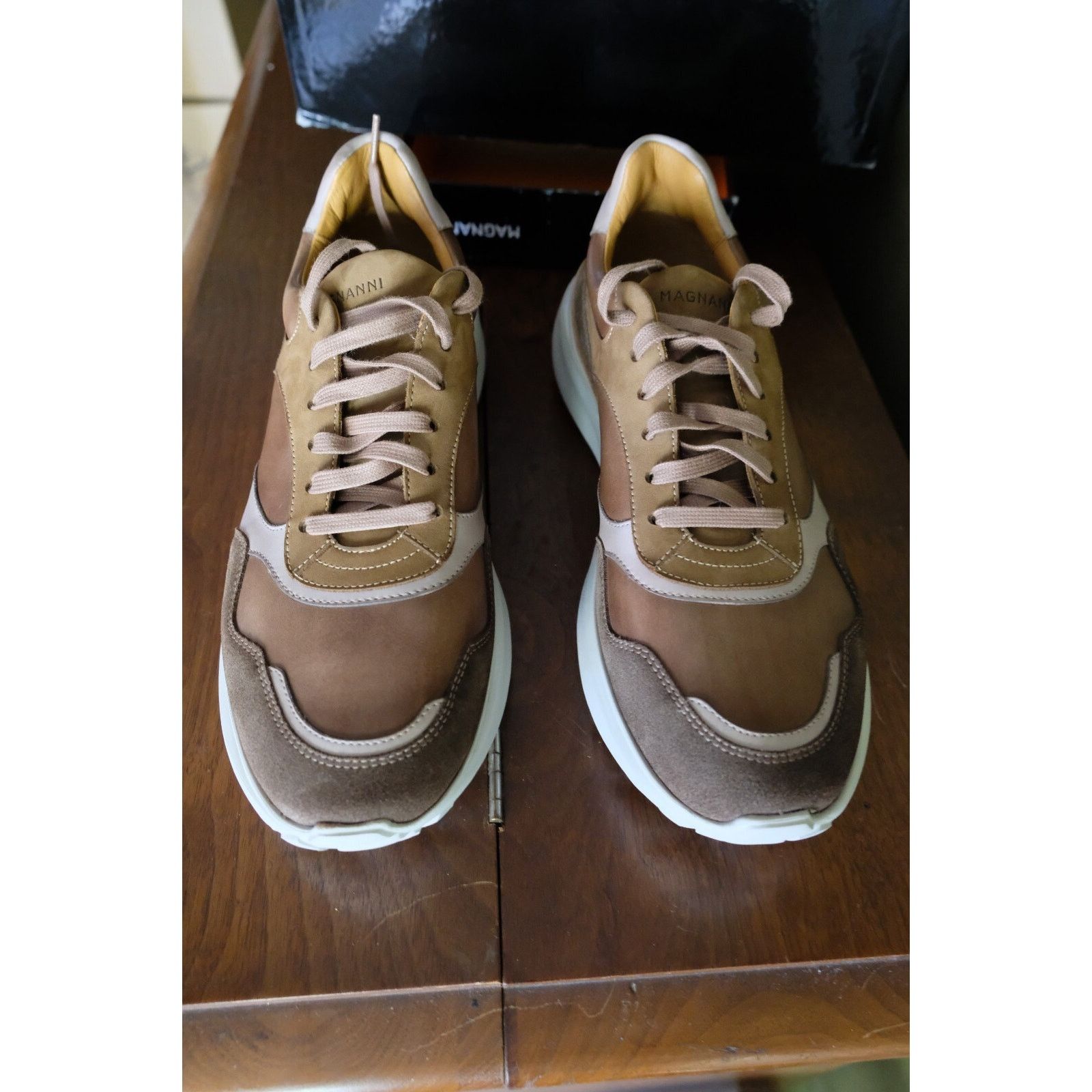 Magnanni STUNNING NIB MAGNANNI ASTRO SNEAKERS 10.5 (US) / 43.5 (EU) Size US 10.5 / EU 43-44 - 11 Thumbnail