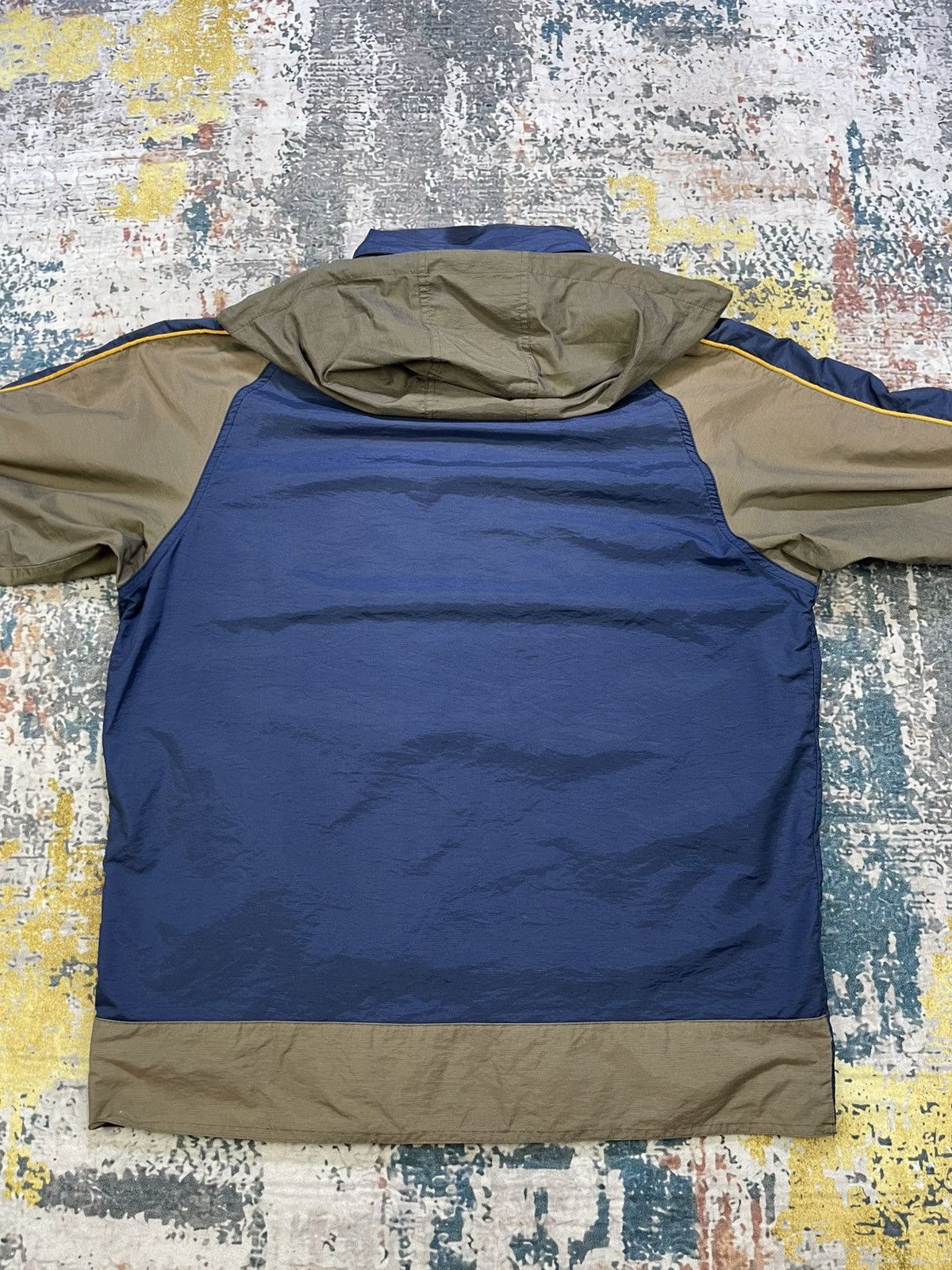 Nike Vtg 90s Nike Patch Swoosh Nylon Windbreaker Size US M / EU 48-50 / 2 - 9 Thumbnail