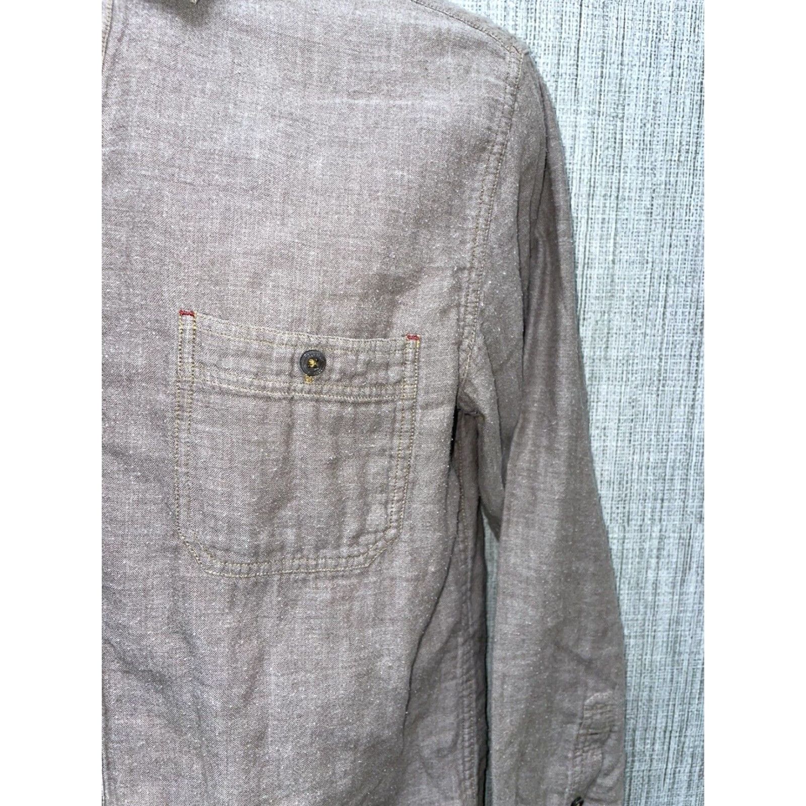 Nat Nast VINTAGE Nat Nast Luxury Original’s American Fit Brown Button Down Shirt Mens M Size US M / EU 48-50 / 2 - 3 Thumbnail