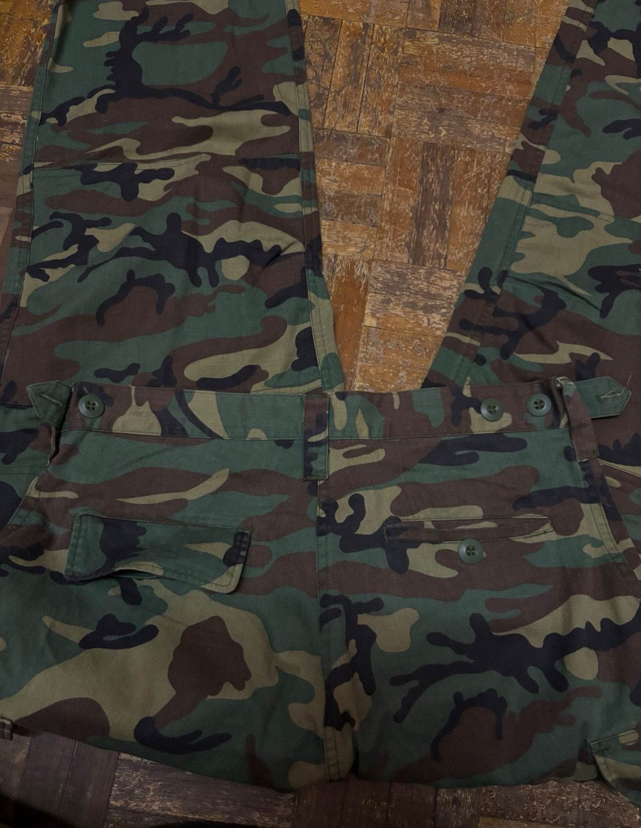 Vintage Camouflage Men Cargo Pant (Size 32) Size US 32 / EU 48 - 6 Thumbnail