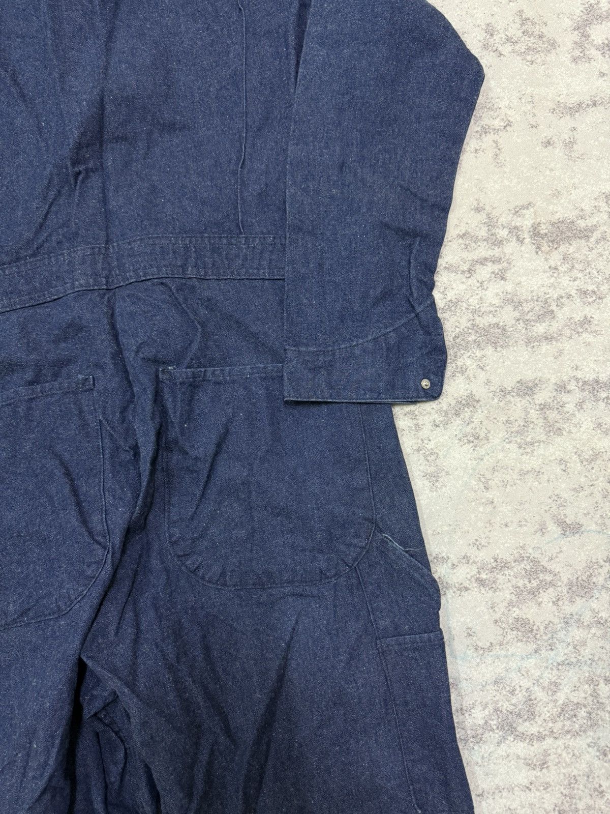 Vintage Unbranded Carpenter Denim Overall Size US 36 / EU 52 - 13 Thumbnail