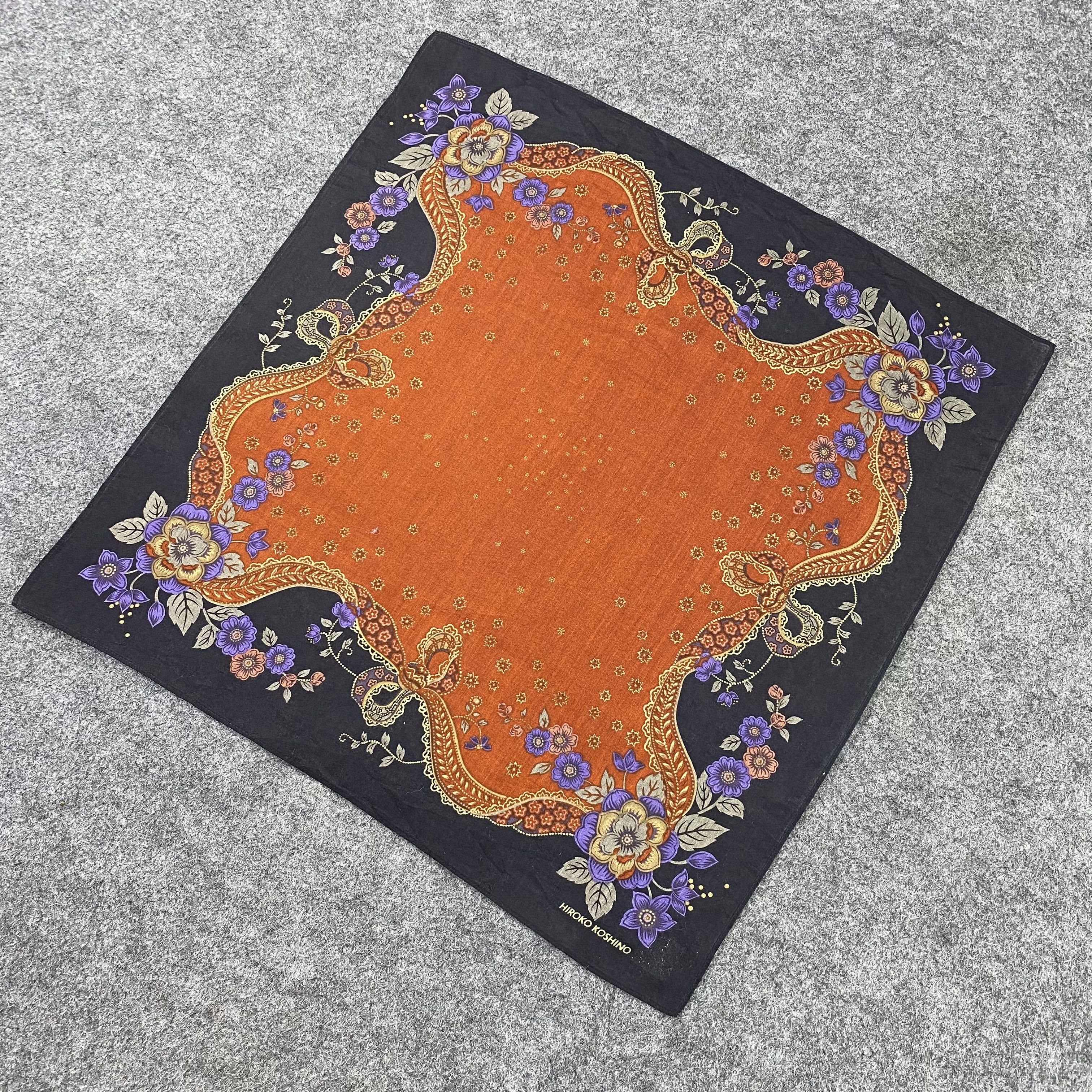 Hiroko Koshino Homme Hiroko Koshino Handkerchief / Bandana / Neckerchief-B867 Size ONE SIZE - 4 Thumbnail
