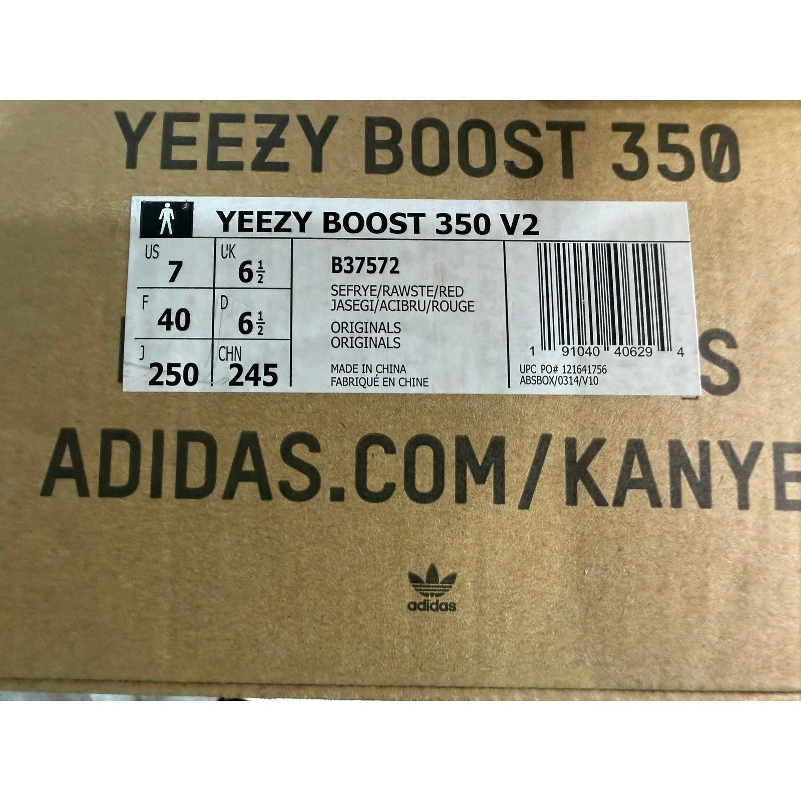 Yeezy Adidas Yeezy Boost 350 V2 Semi Frozen Yellow Size 7 Size US 7 / EU 40 - 10 Thumbnail