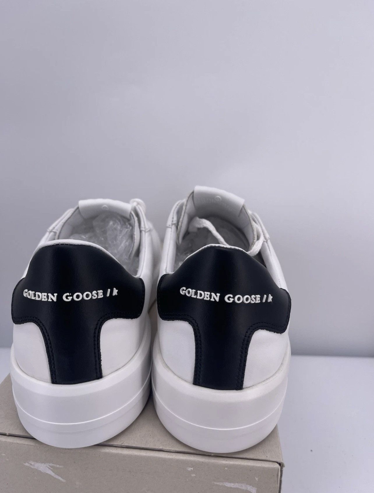 Golden Goose Golden Goose Pure Star White Leather Trainers Size 42 Size US 9 / EU 42 - 4 Thumbnail