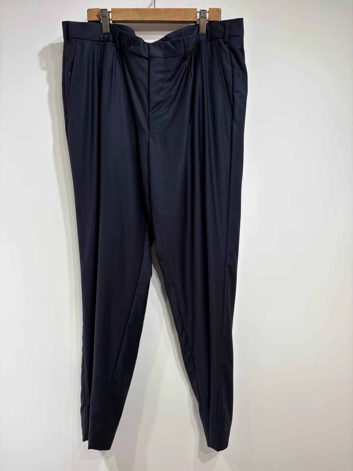 Ermenegildo Zegna Zegna Main Line Wool Dress Pants K29 Size US 40 / EU 56 - 1 Thumbnail