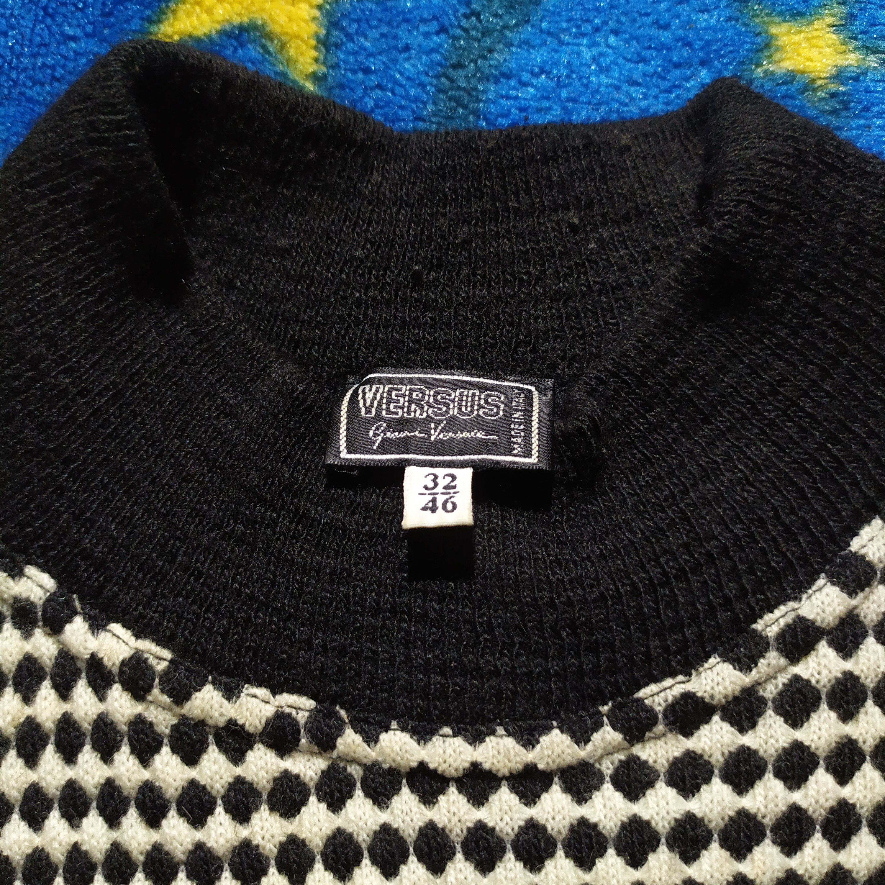 Versace × Versus Versace Y2k Versus Versace Knitwear Size US M / EU 48-50 / 2 - 2 Thumbnail