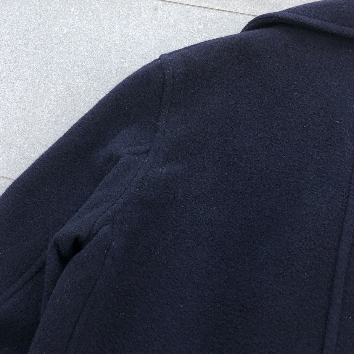 Beverly Hills Polo Club Vintage Polo Club Navy Blue Wool Peacoat Jacket Size US L / EU 52-54 / 3 - 16 Thumbnail