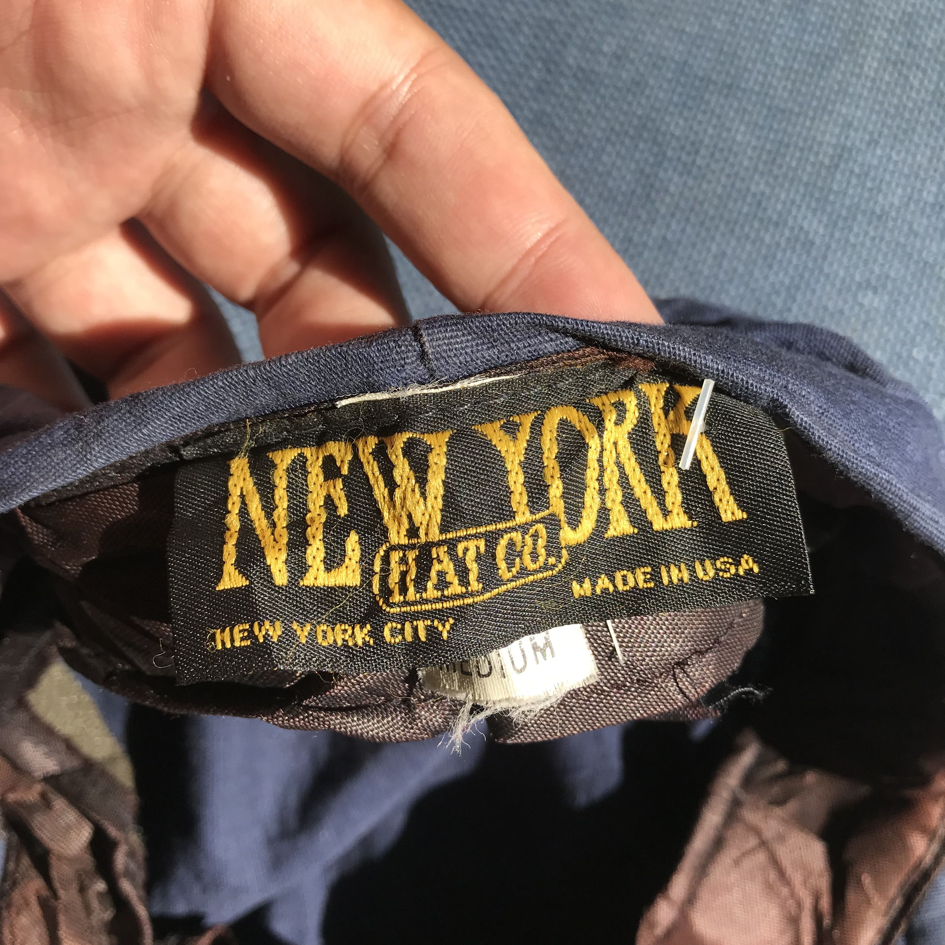 Product Of New York Vintage Newyotk Hat and co sailor cap fidler gatsbycap Size ONE SIZE - 9 Thumbnail