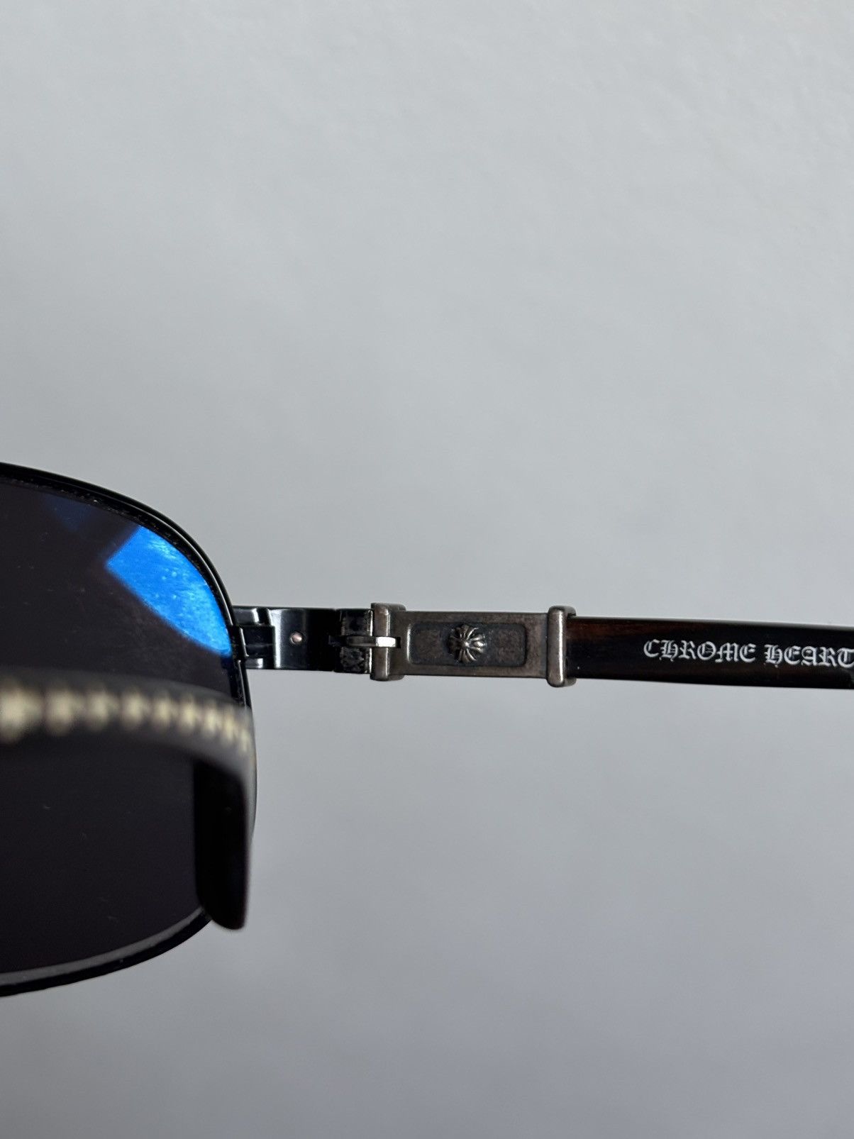 Chrome Hearts Chrome Hearts the Beast II sunglasses Pearl details Size ONE SIZE - 8 Thumbnail