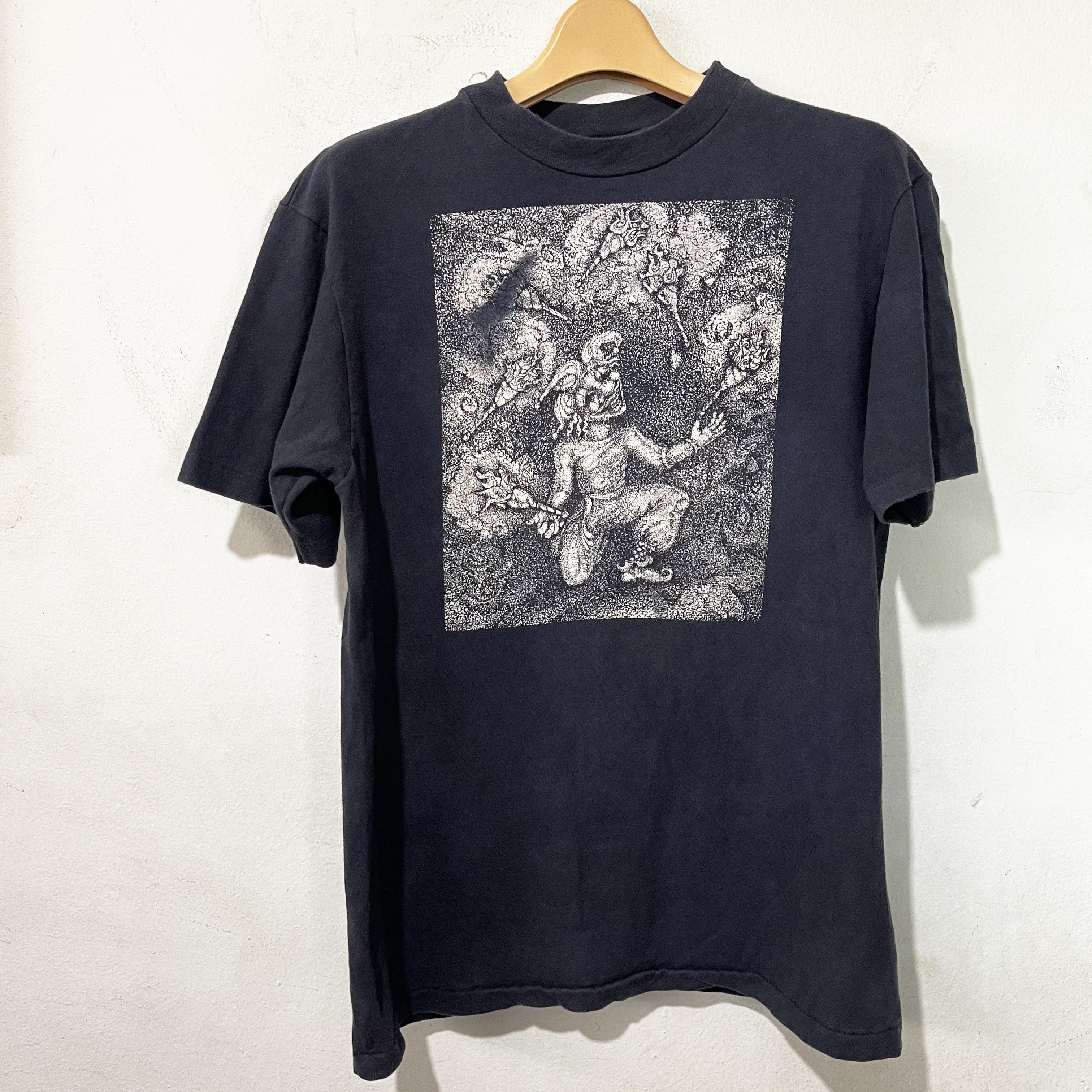 Vintage Vintage 90s Psychedelic Occult Shirt Size US XS / EU 42 / 0 - 1 Thumbnail