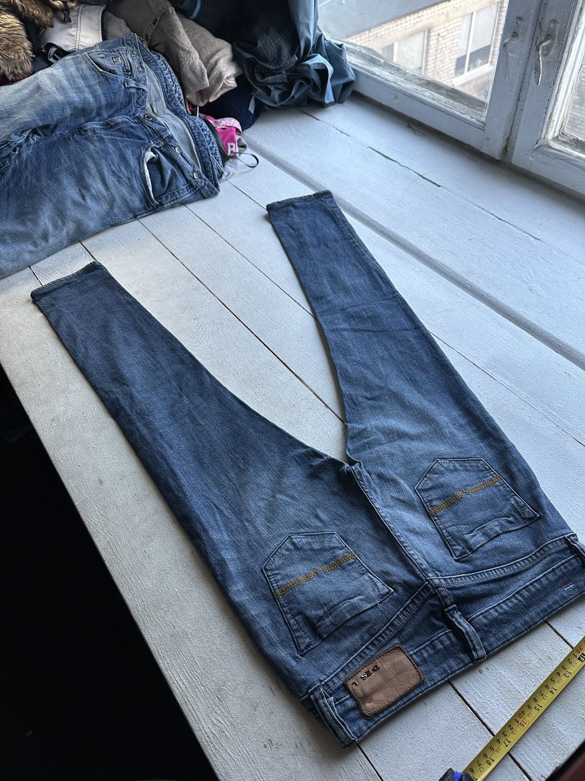 Diesel 🚨Gothic Diesel Regular Slim relax Flared Jeans Womens Size 30" / US 8 / IT 44 - 10 Thumbnail
