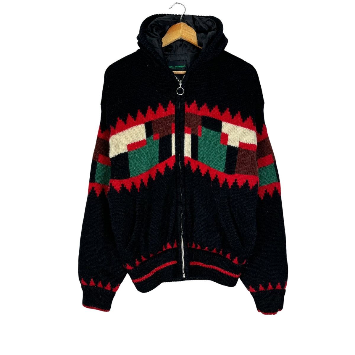 Mr. Junko ☀️JUNKO KOSHINO MEN HOODIE KNITWEAR SWEATER Size US L / EU 52-54 / 3 - 2 Thumbnail