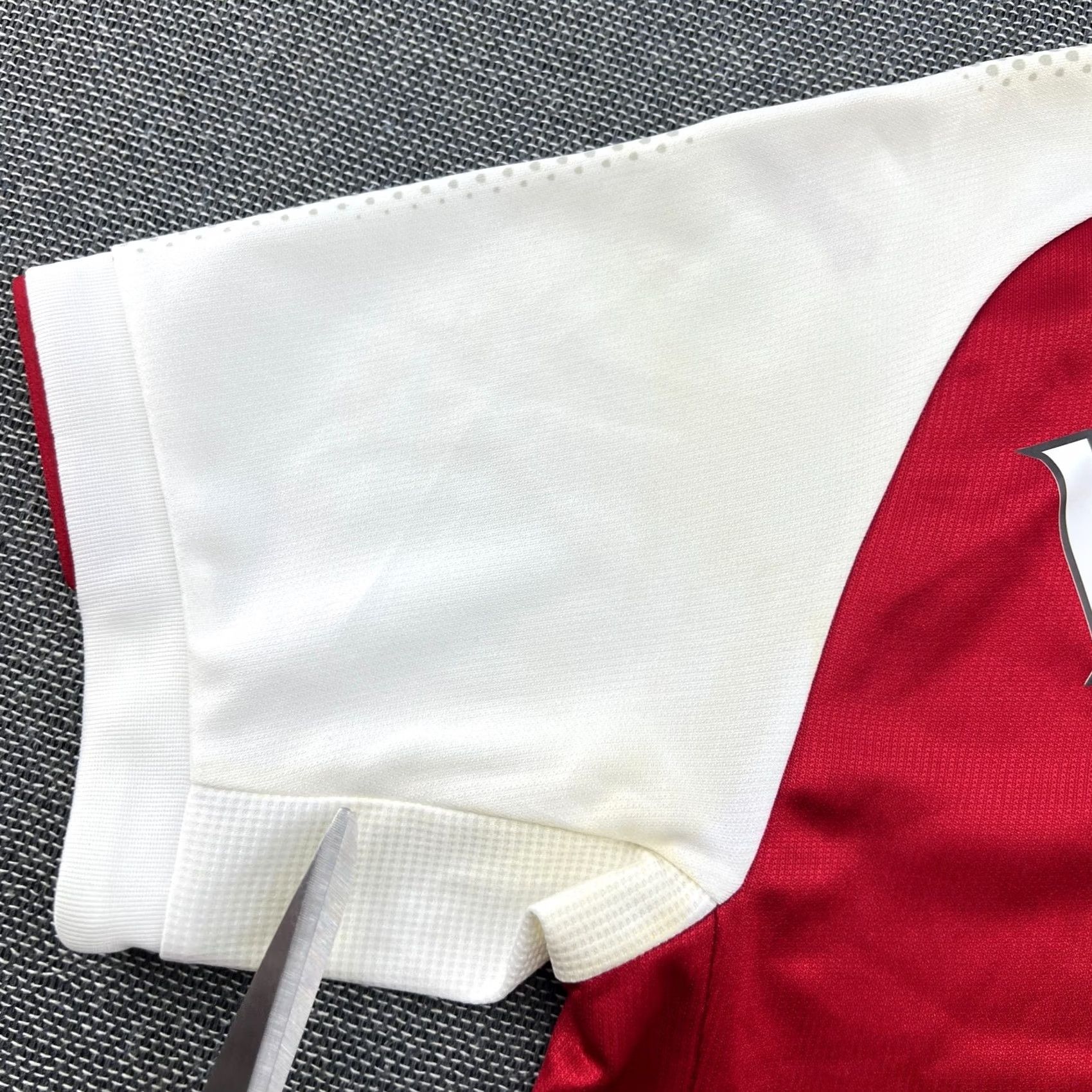 Puma Arsenal 2017 2018 Home Alexandre Lacazette Mens Football Jersey Shirt Small Puma Red Polyester Moisture Wicking Quick Dry Stadium Jersey Mens Size US S / EU 44-46 / 1 - 4 Thumbnail