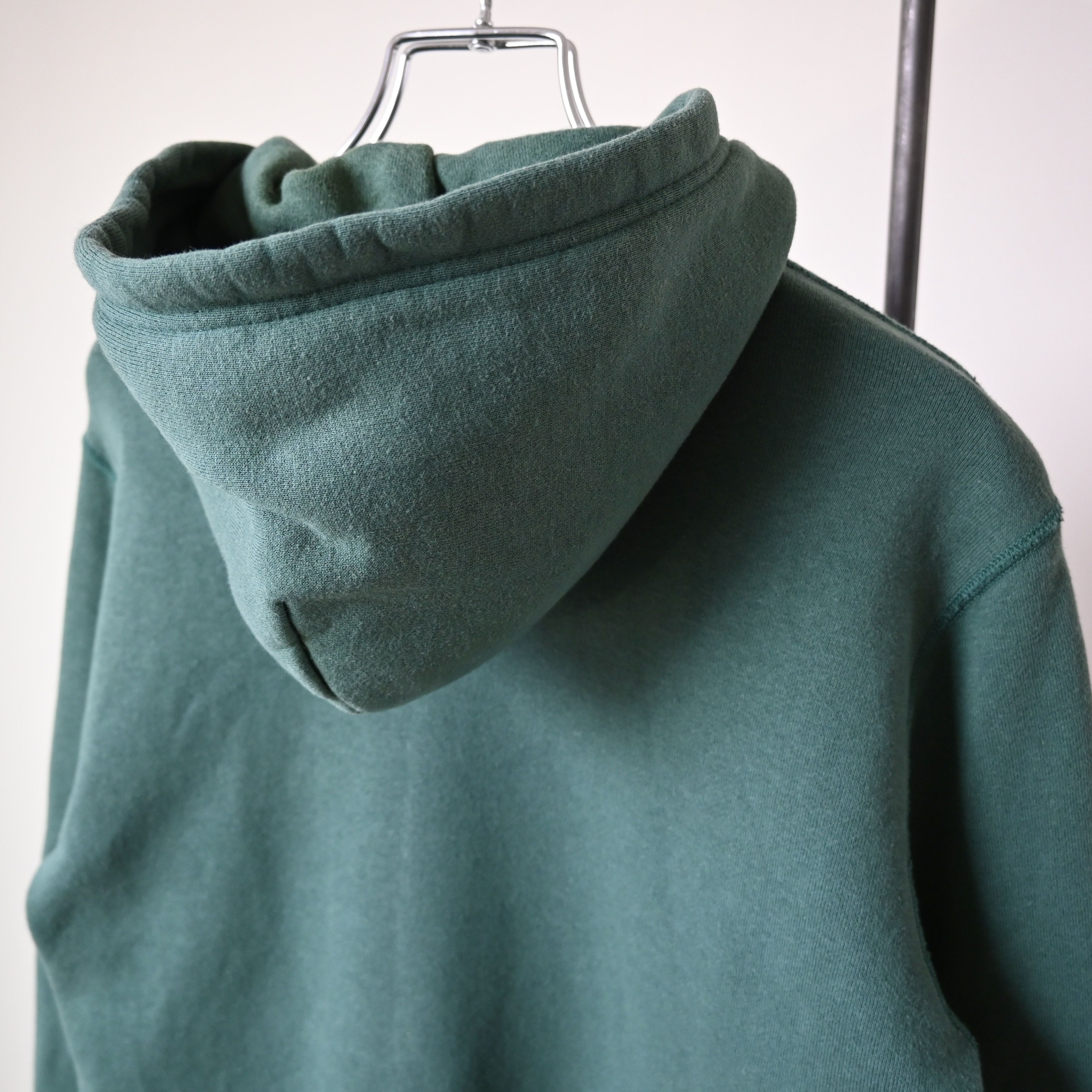 Slim fit, BEAMS Plus x LOOPWHEELER tsuriami zipup hoodie