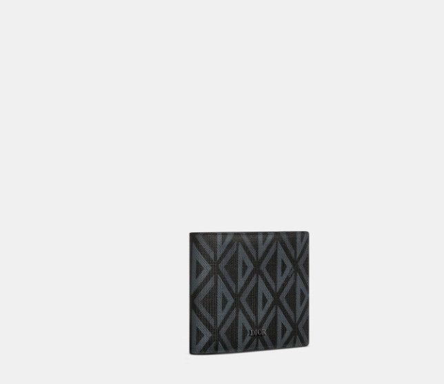 Dior o1w1db10325 2ESBC Size: OS / Bifold Wallet in Black Size ONE SIZE - 1 Thumbnail