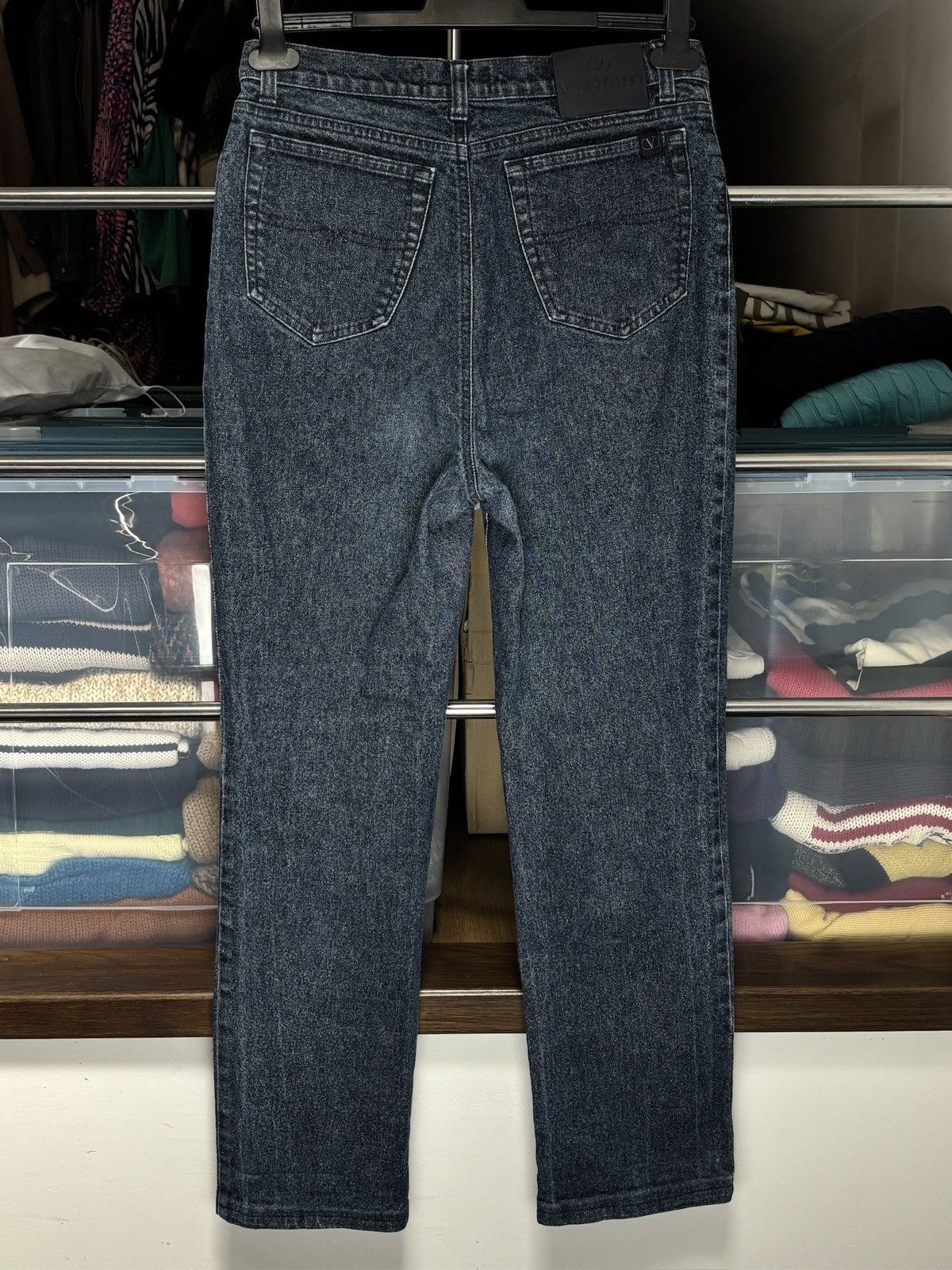 Valentino Valentino Jeans dark blue vintage pants Size 25" / US 0 / IT 36 - 5 Thumbnail