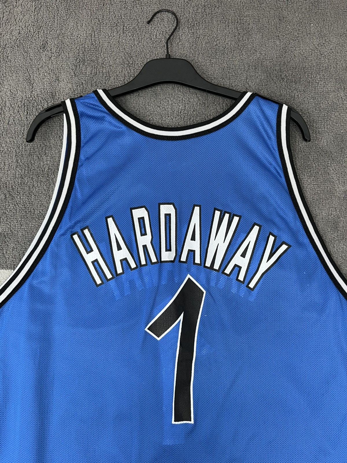 NBA NOS Vintage 90s Orlando Magic Hardaway Reversible Jersey Size US XL / EU 56 / 4 - 6 Thumbnail