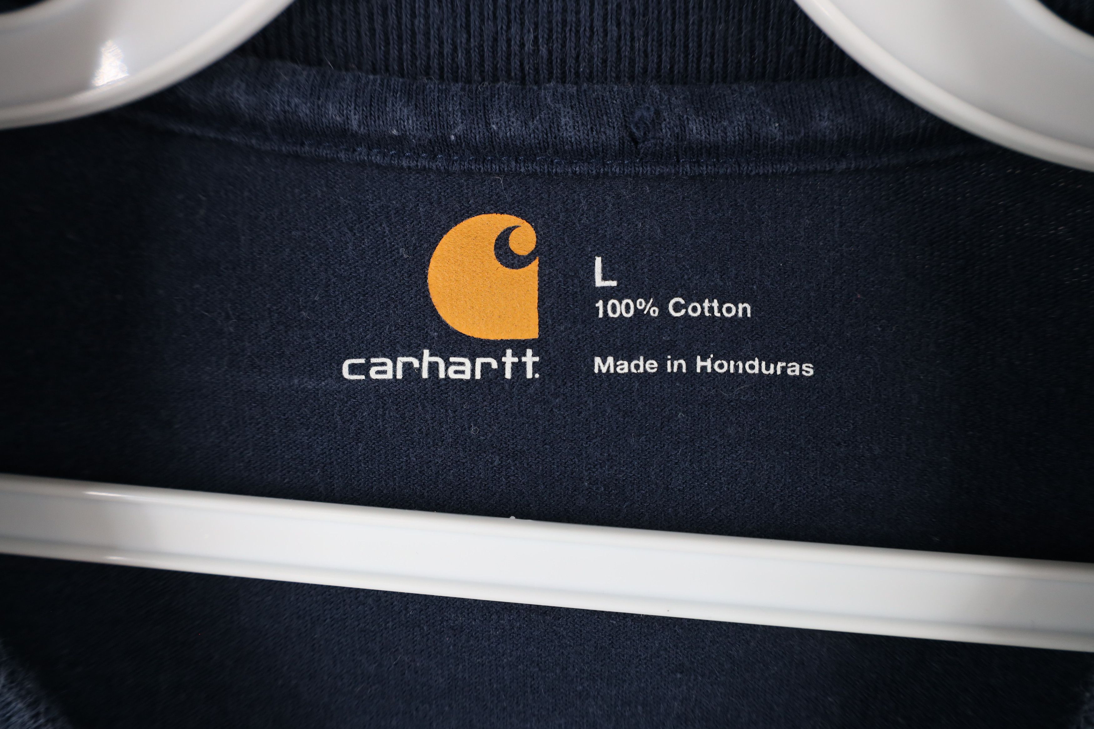 Carhartt × Vintage Vintage Carhartt Heavyweight Long Sleeve Henley T-Shirt Size US L / EU 52-54 / 3 - 5 Thumbnail