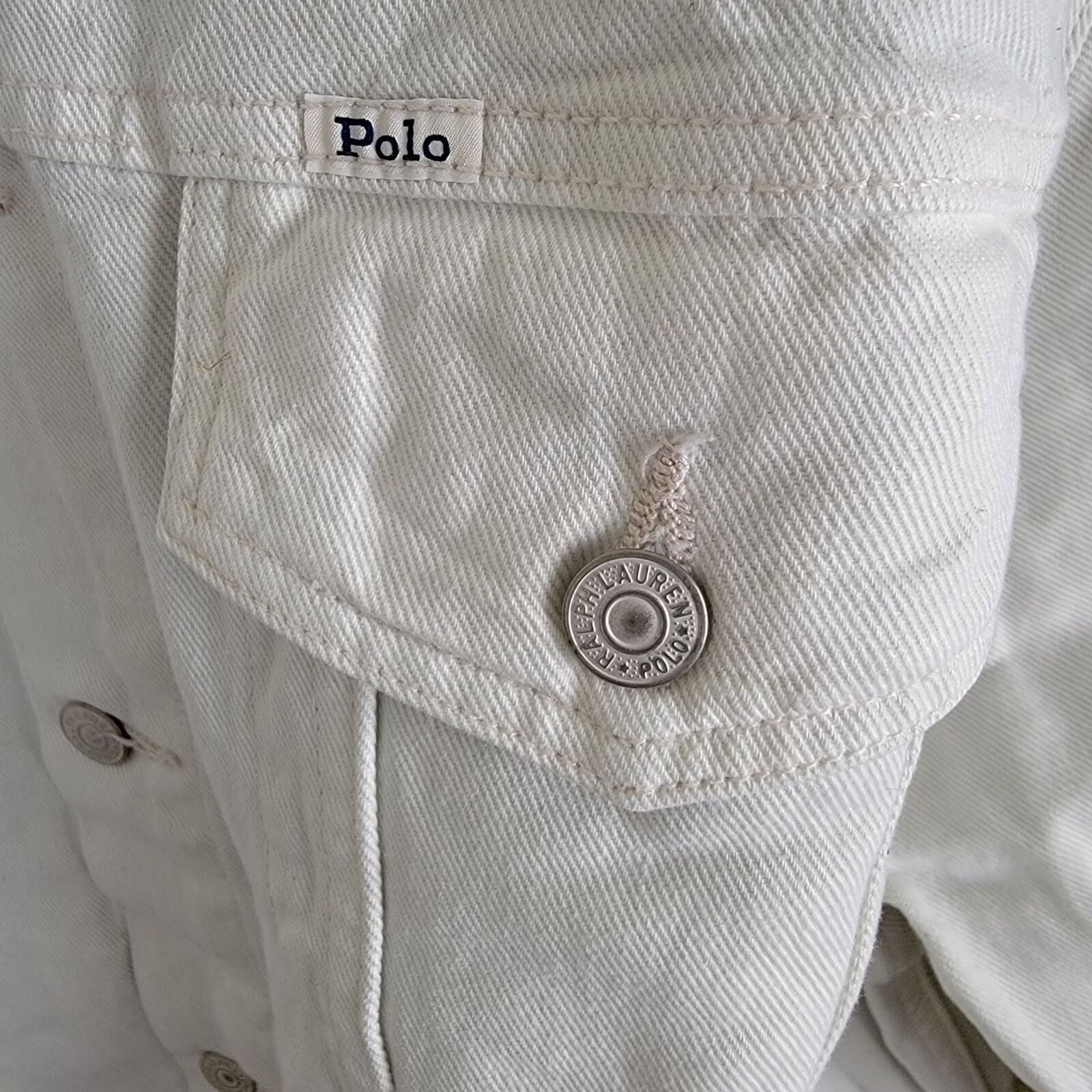 Polo Ralph Lauren Polo Ralph Lauren Men's Denim Trucker Jacket Size US L / EU 52-54 / 3 - 3 Thumbnail