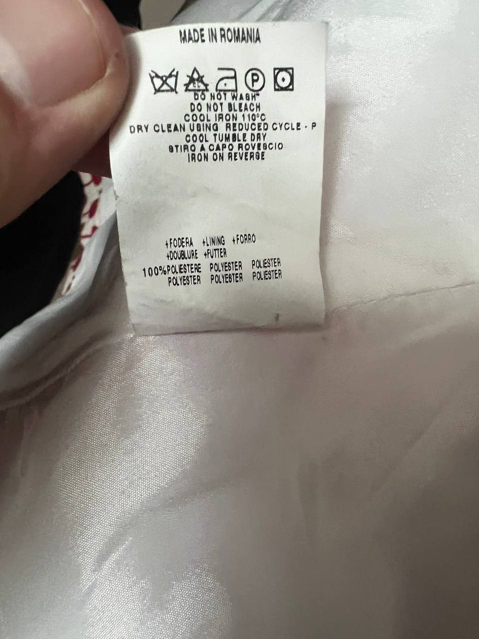 Moschino Moschino cherry Overprinted vintage blazer jacket Size XL / US 12-14 / IT 48-50 - 14 Thumbnail