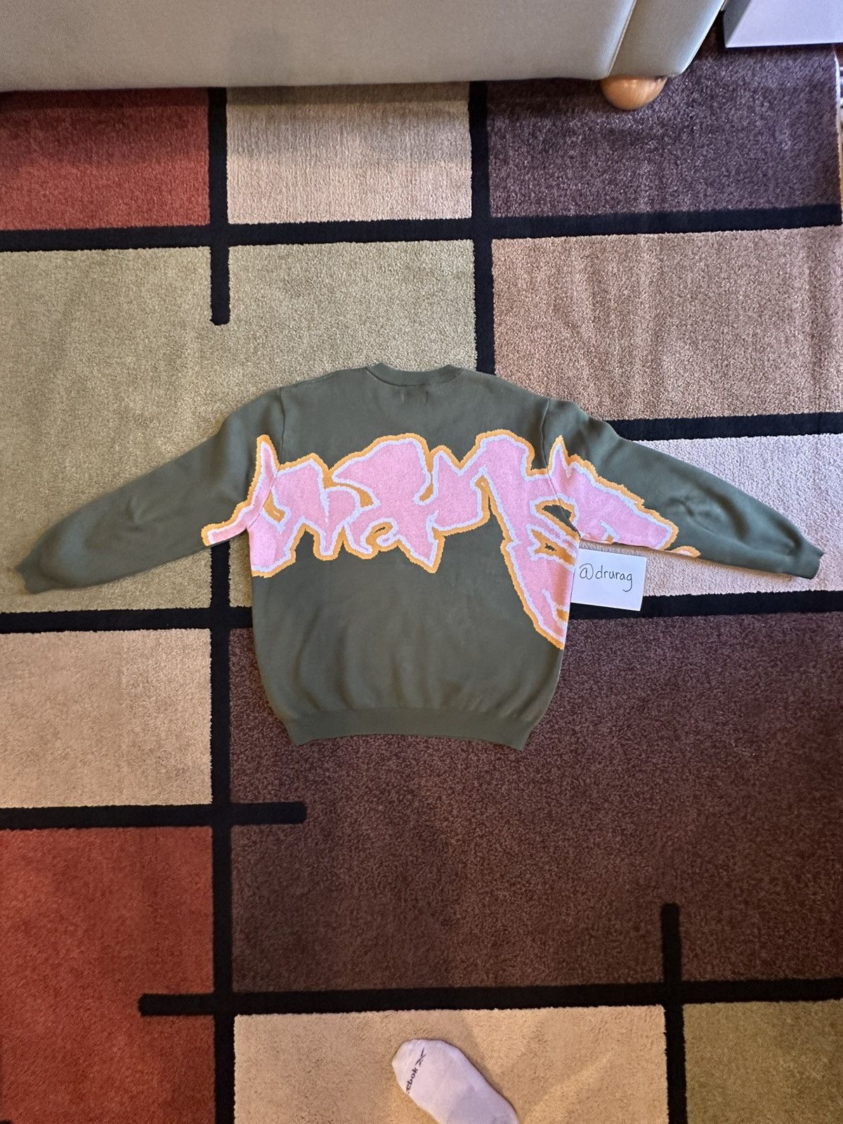 Golf Wang Safari Sweater - Military Green Size US XXL / EU 58 / 5 - 4 Thumbnail