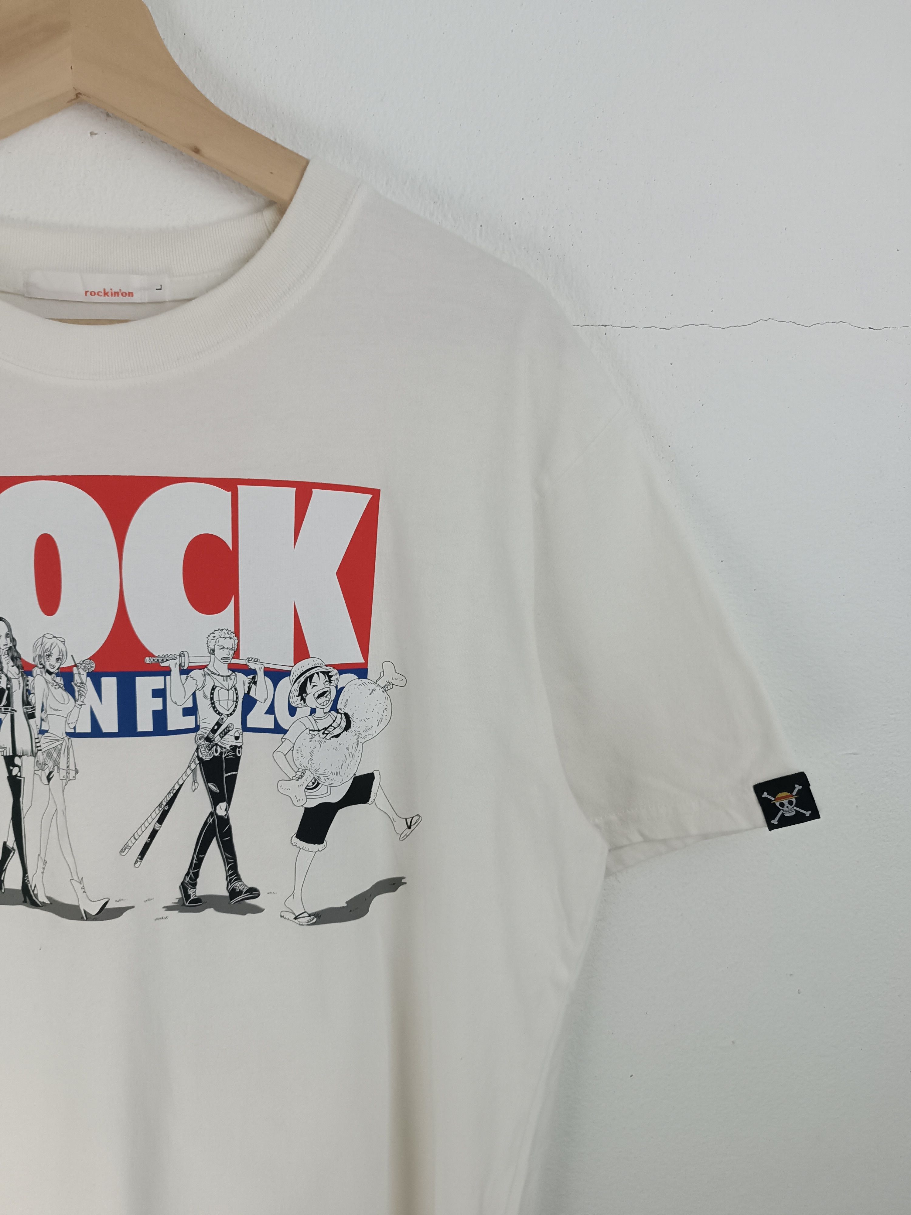 Anime ONE PIECE X ROCK IN JAPAN 2022 TEE ANDROP 9MM ALEXANDROS Size US L / EU 52-54 / 3 - 6 Thumbnail