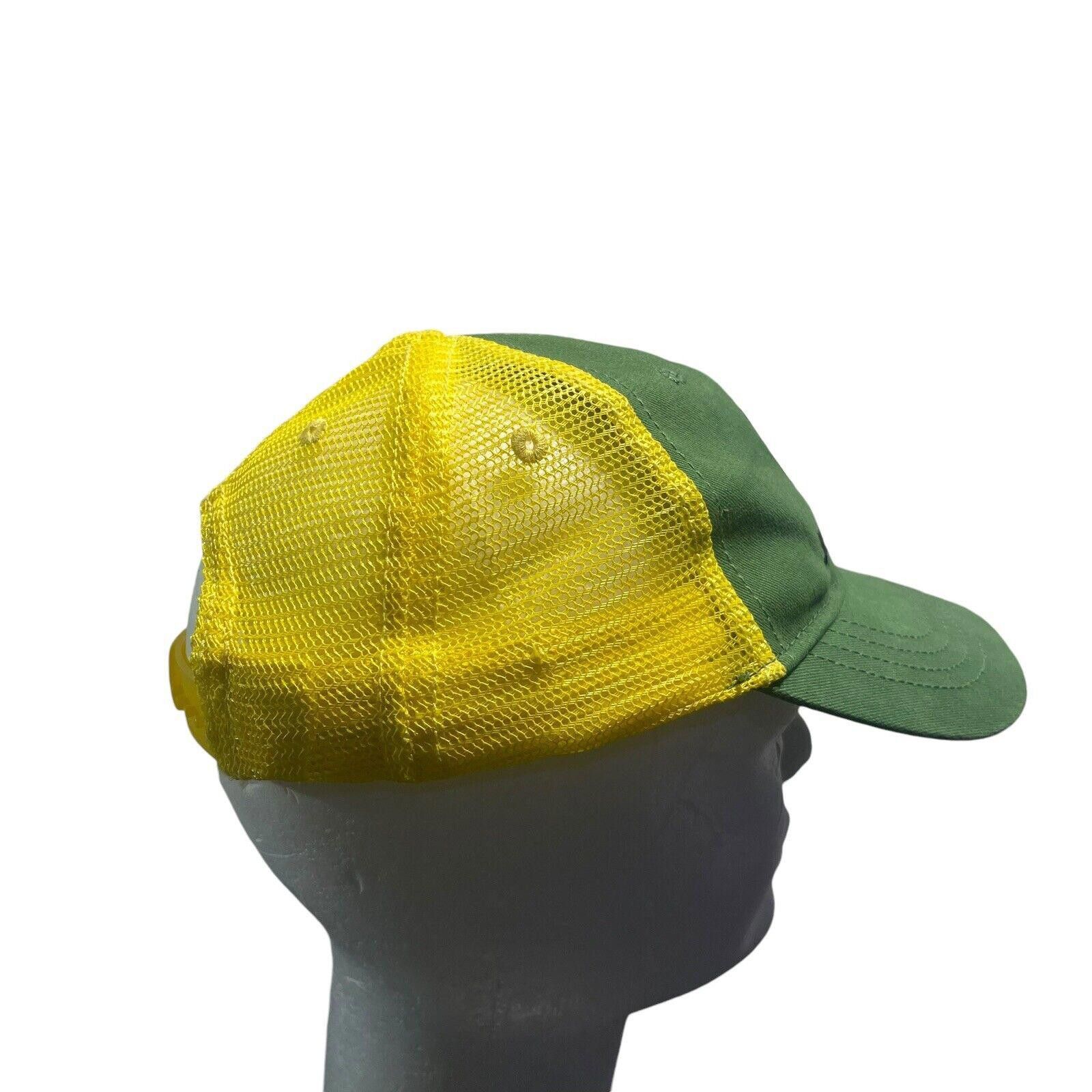 John Deere Toddler JOHN DEERE Hat Green Yellow Mesh Adjustable SnapBack Size ONE SIZE - 5 Thumbnail