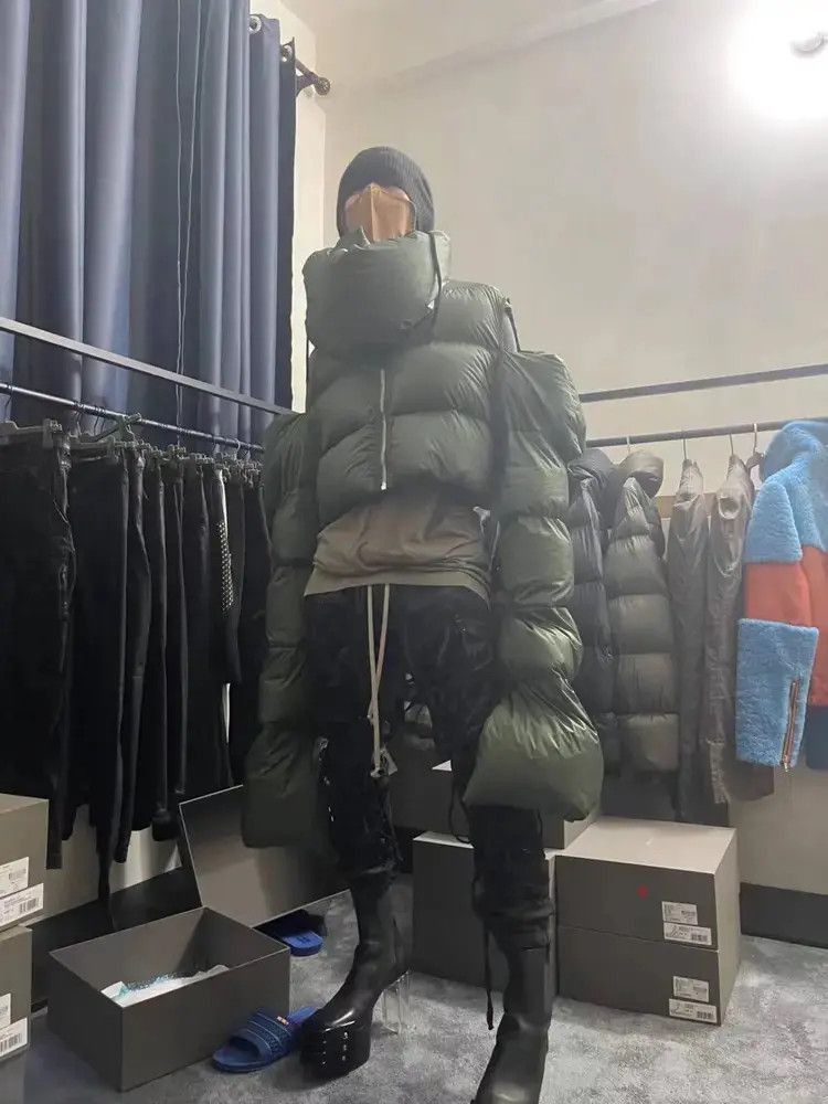 Rick Owens Sz 50 Rick Owens Alien Puffer Jacket-2505 Size US M / EU 48-50 / 2 - 6 Thumbnail