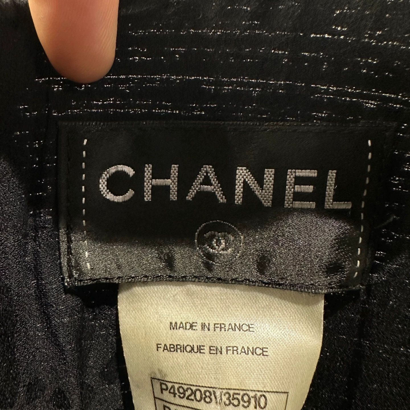 Chanel Chanel may252 tweed cotton dress 34 Size XS / US 0-2 / IT 36-38 - 3 Thumbnail