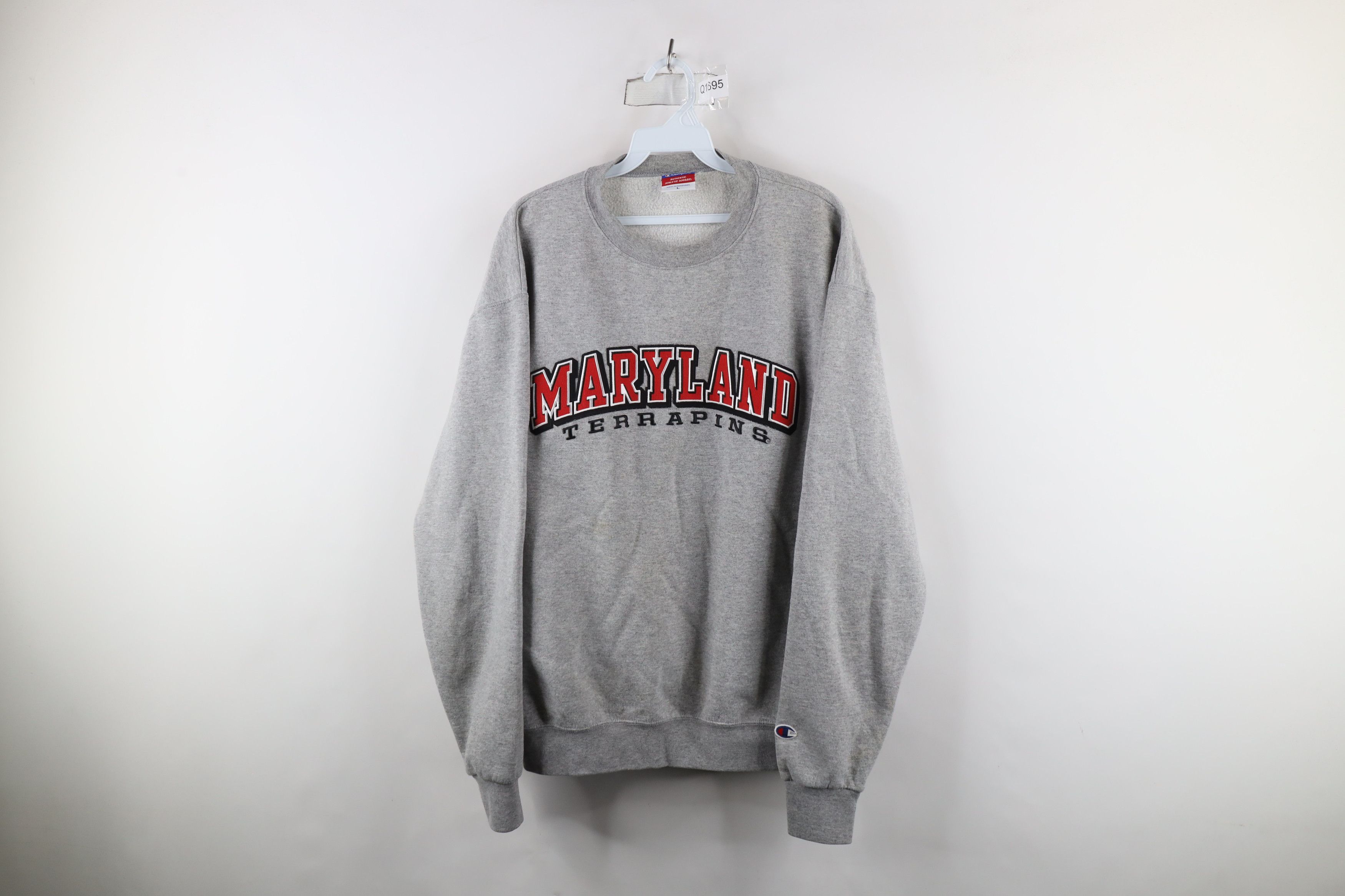 Champion × Vintage Vintage 90s Champion Spell of Maryland Terrapins Sweatshirt Size US L / EU 52-54 / 3 - 1 Thumbnail