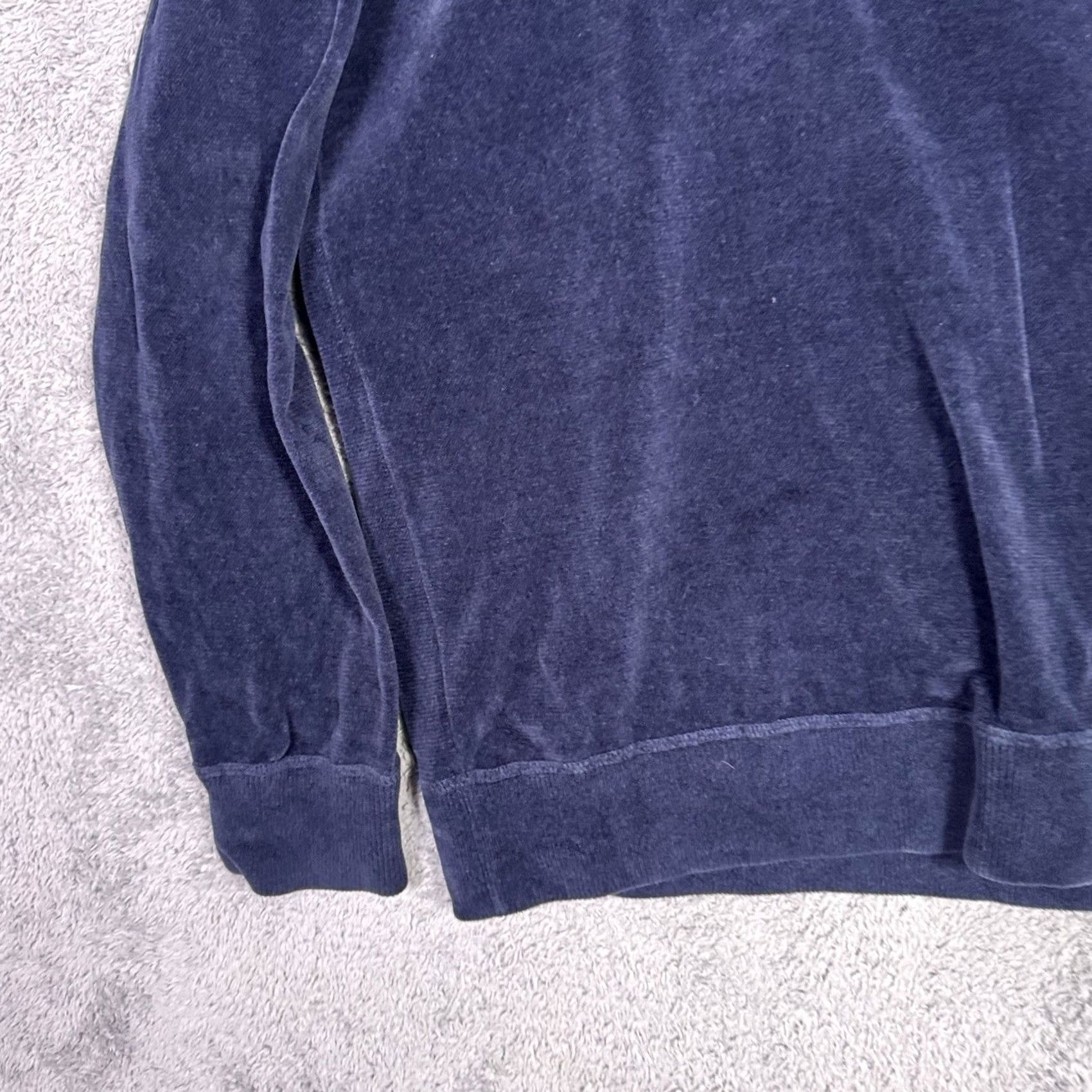 Brooks Brothers Brooks Brothers Sweatshirt Mens 2XL XXL Crewneck Pullover Fleece Suede Sweater Blue Cotton Polyester Fabric Fleece Regular Knit Pullover Mens Size US XXL / EU 58 / 5 - 2 Thumbnail